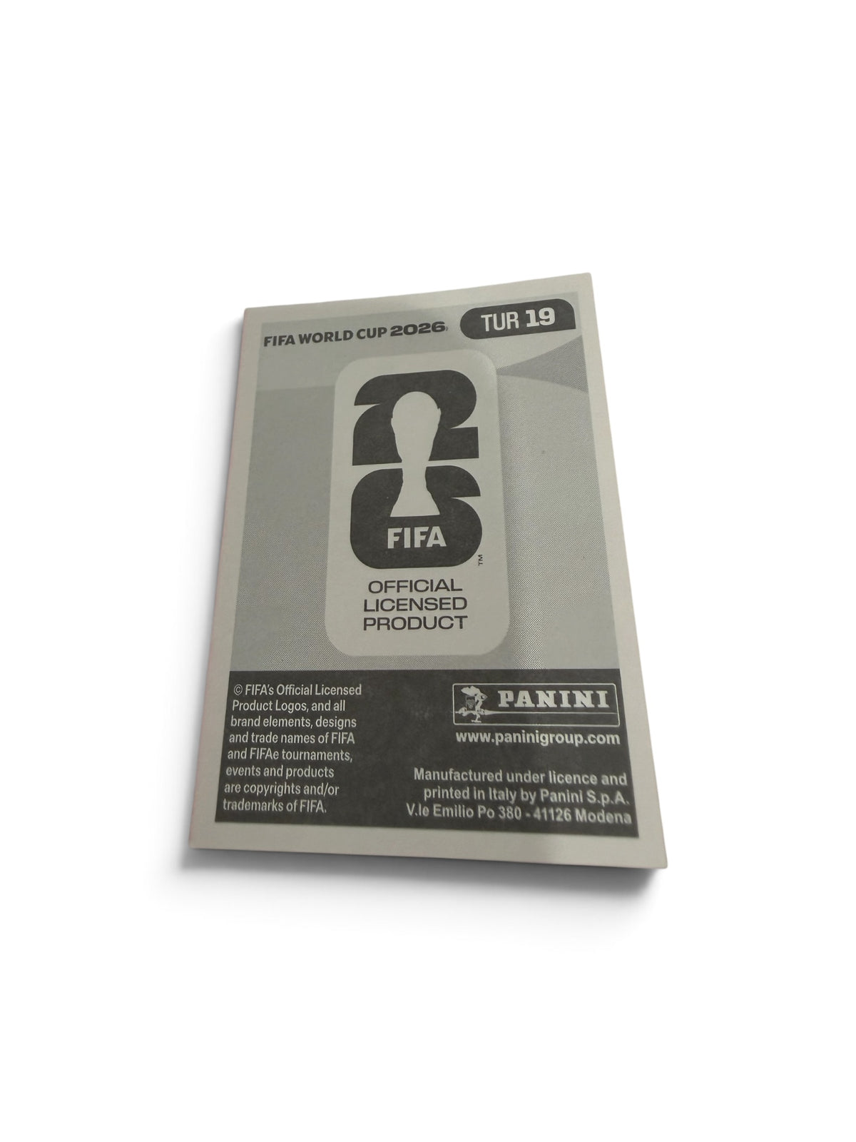 2026 Panini FIFA World Cup Kerem Aktürkoğlu TUR 19 Red Parallel Turkey Sticker