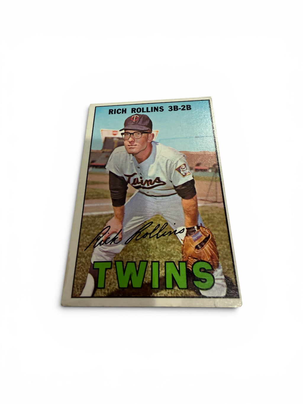 1967 Topps #98 Rich Rollins Minnesota Twins Vintage Baseball Card