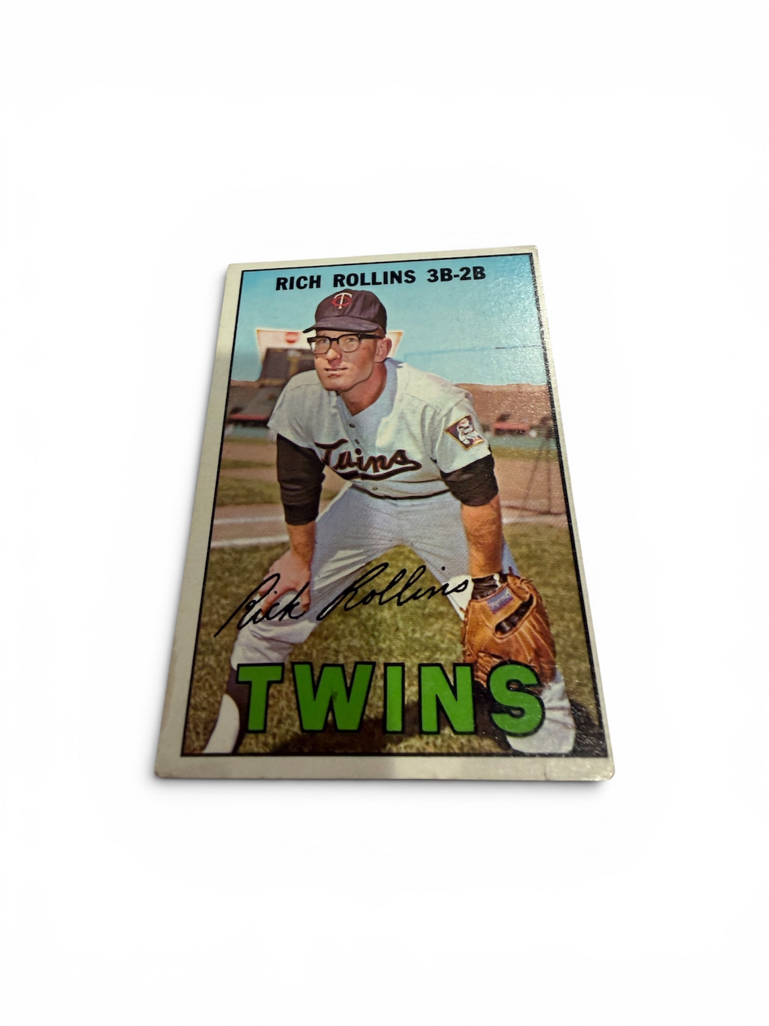 1967 Topps #98 Rich Rollins Minnesota Twins Vintage Baseball Card