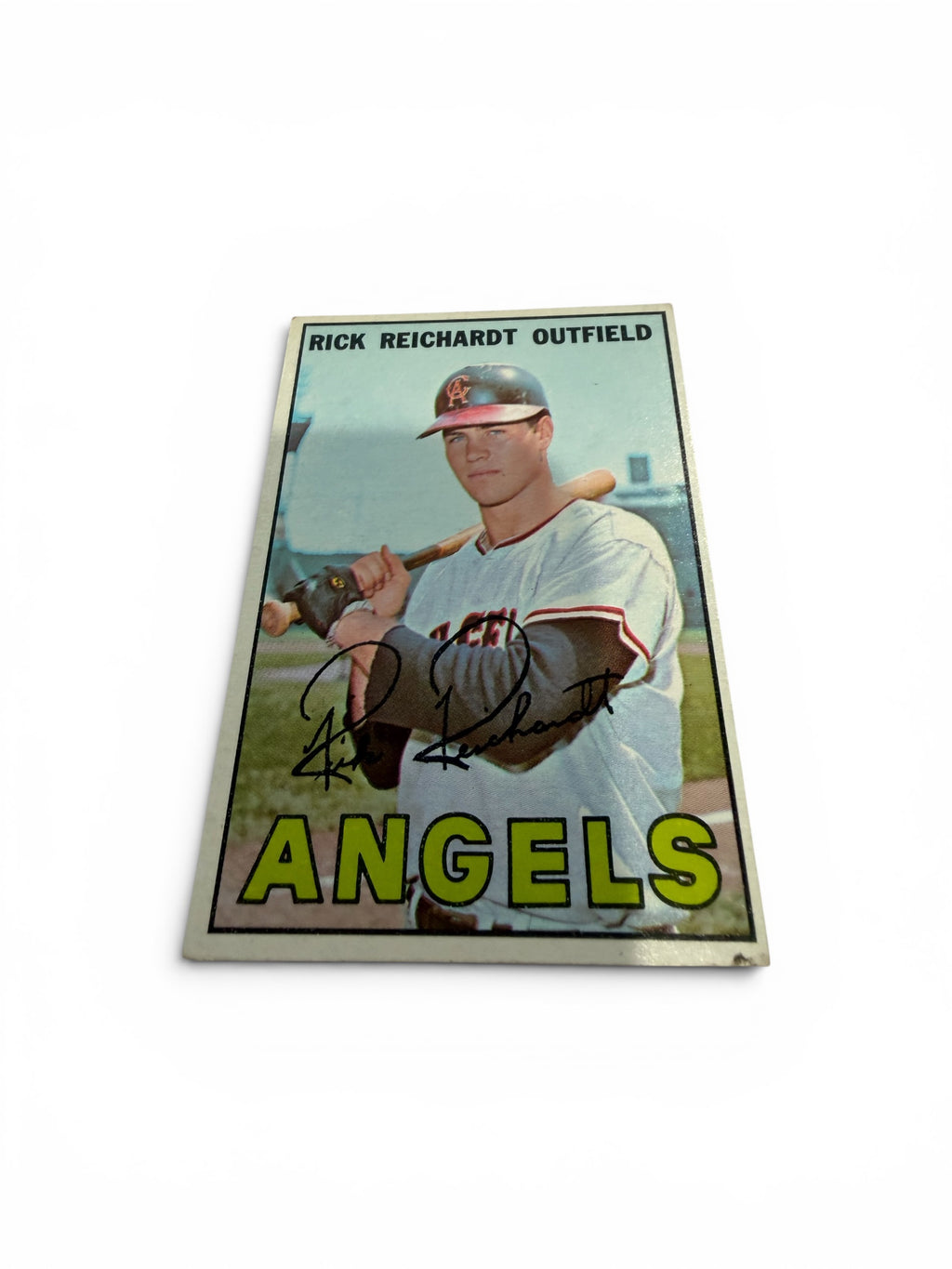 1967 Topps #40 Rick Reichardt California Angels Vintage Baseball Card Outfielder