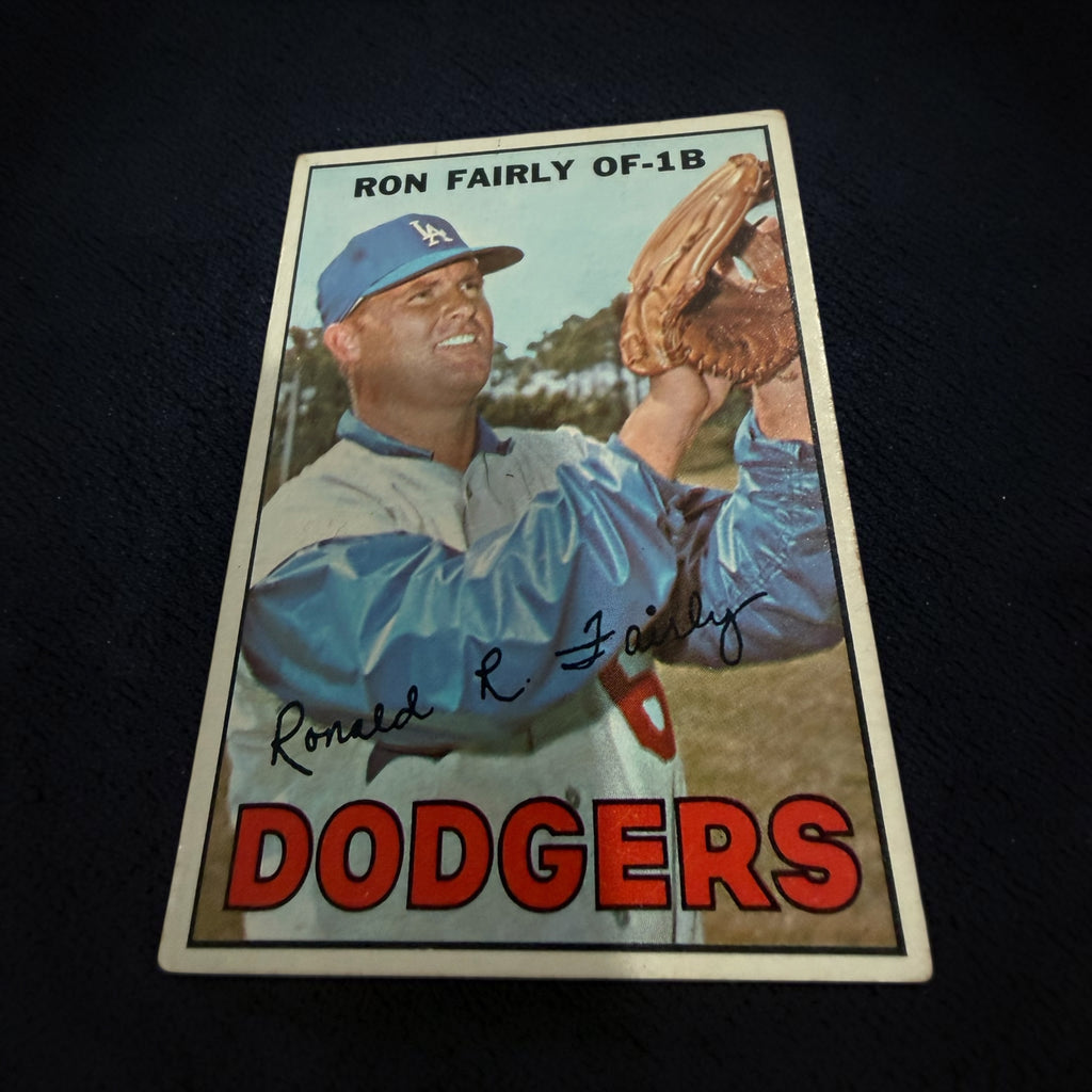 1967 Topps #94 Ron Fairly Los Angeles Dodgers Vintage Baseball Card OF/1B