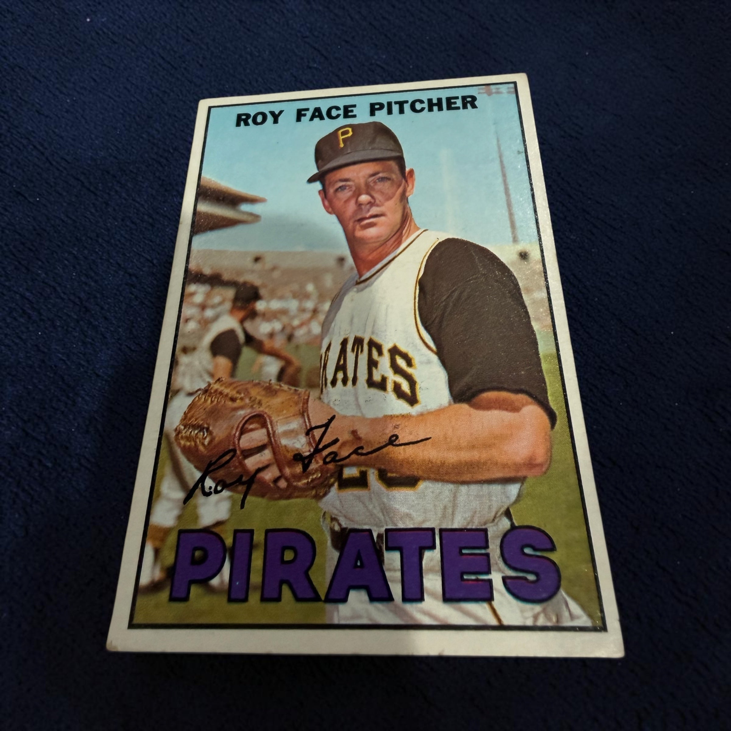 1967 Topps #49 Roy Face Pittsburgh Pirates Vintage Baseball Card 3x All-Star