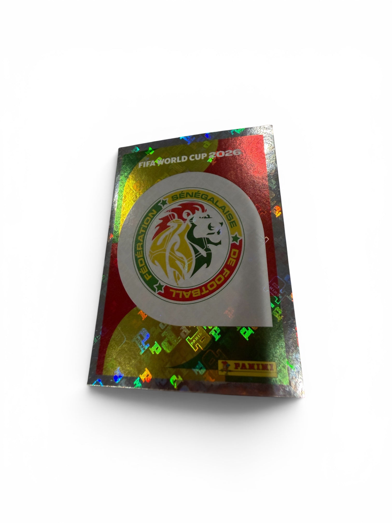 Senegal National Team Logo Foil Sticker SEN 1 | Panini FIFA World Cup 2026 Official Holographic Sticker