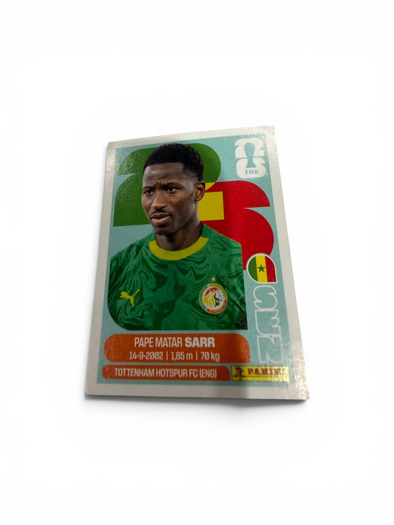 Pape Matar Sarr SEN 10 | Senegal | Panini FIFA World Cup 2026 Official Sticker