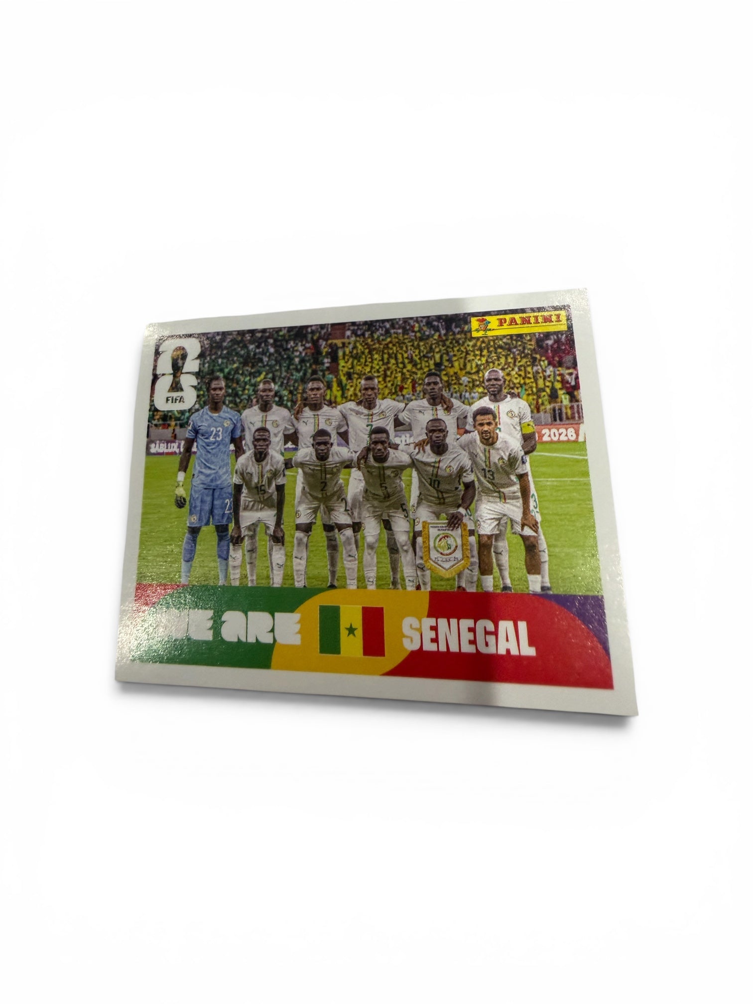 Senegal Team Photo SEN 13 | Panini FIFA World Cup 2026 Official Team Sticker