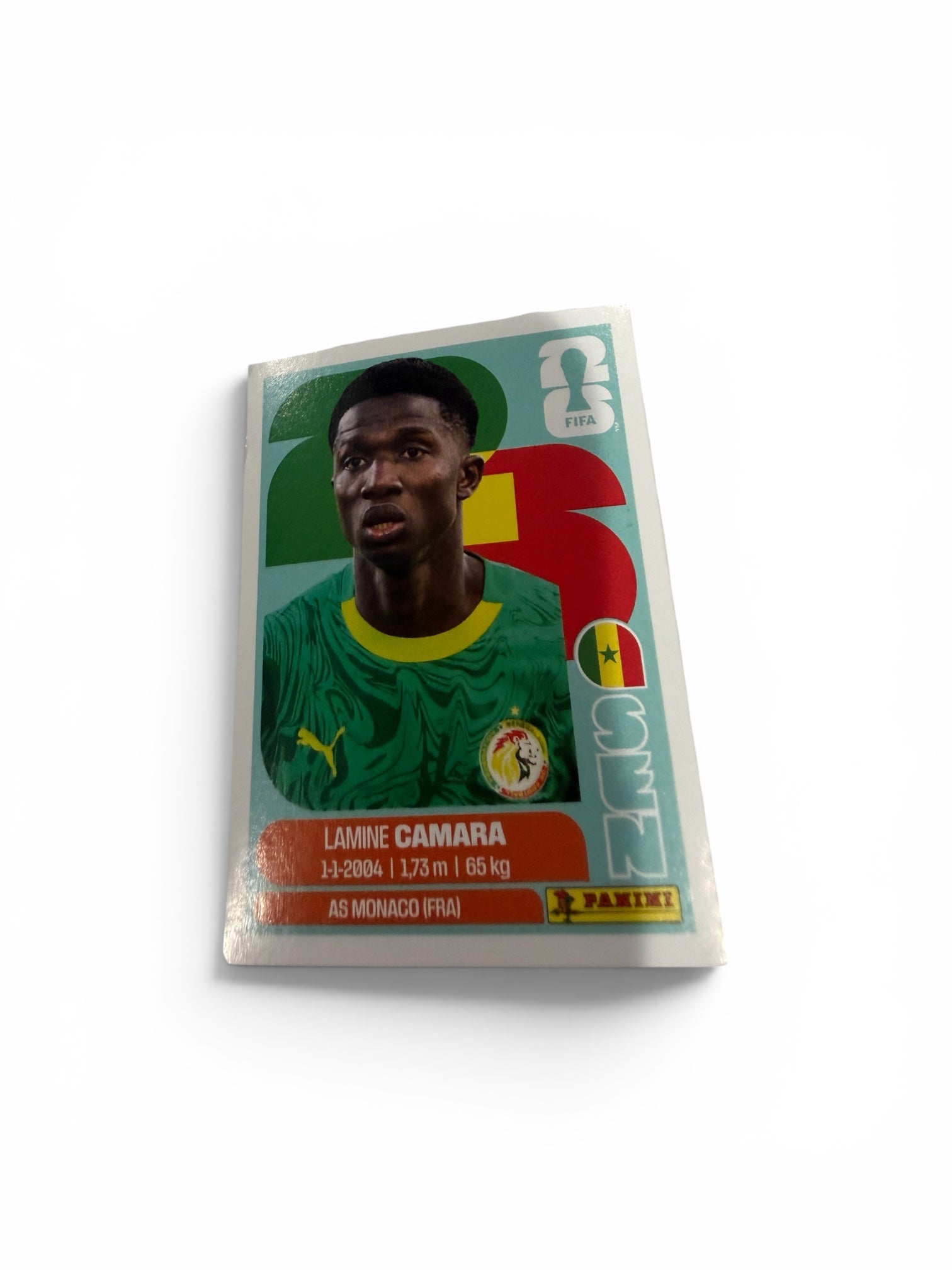 Lamine Camara SEN 14 | Senegal | Panini FIFA World Cup 2026 Official Sticker