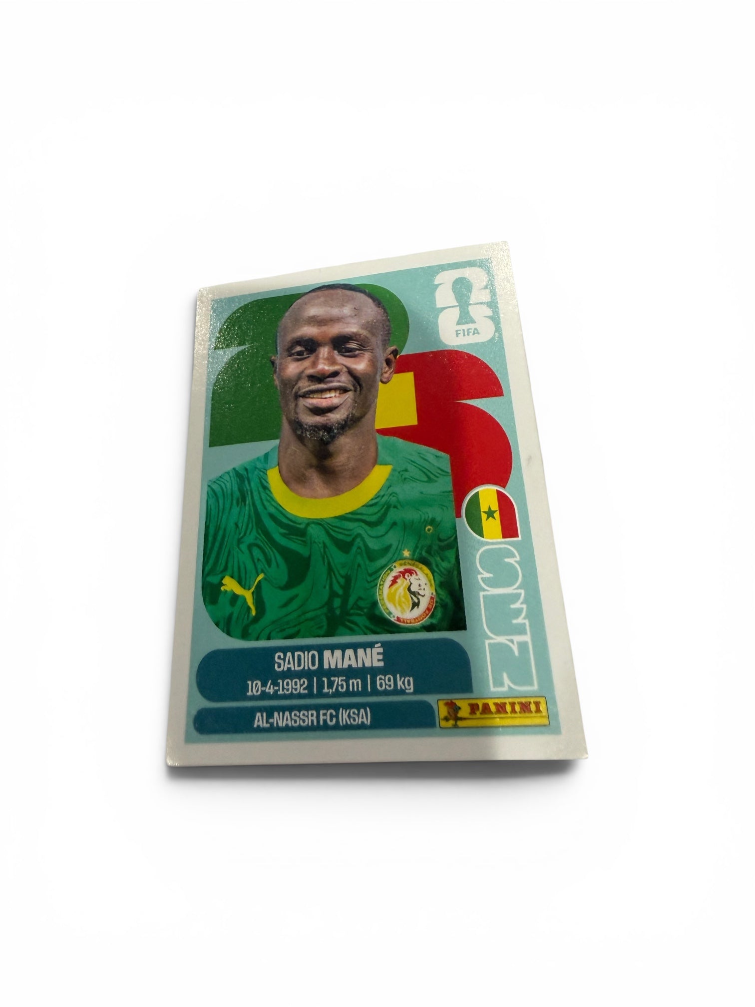 Sadio Mané SEN 15 | Senegal | Panini FIFA World Cup 2026 Official Sticker