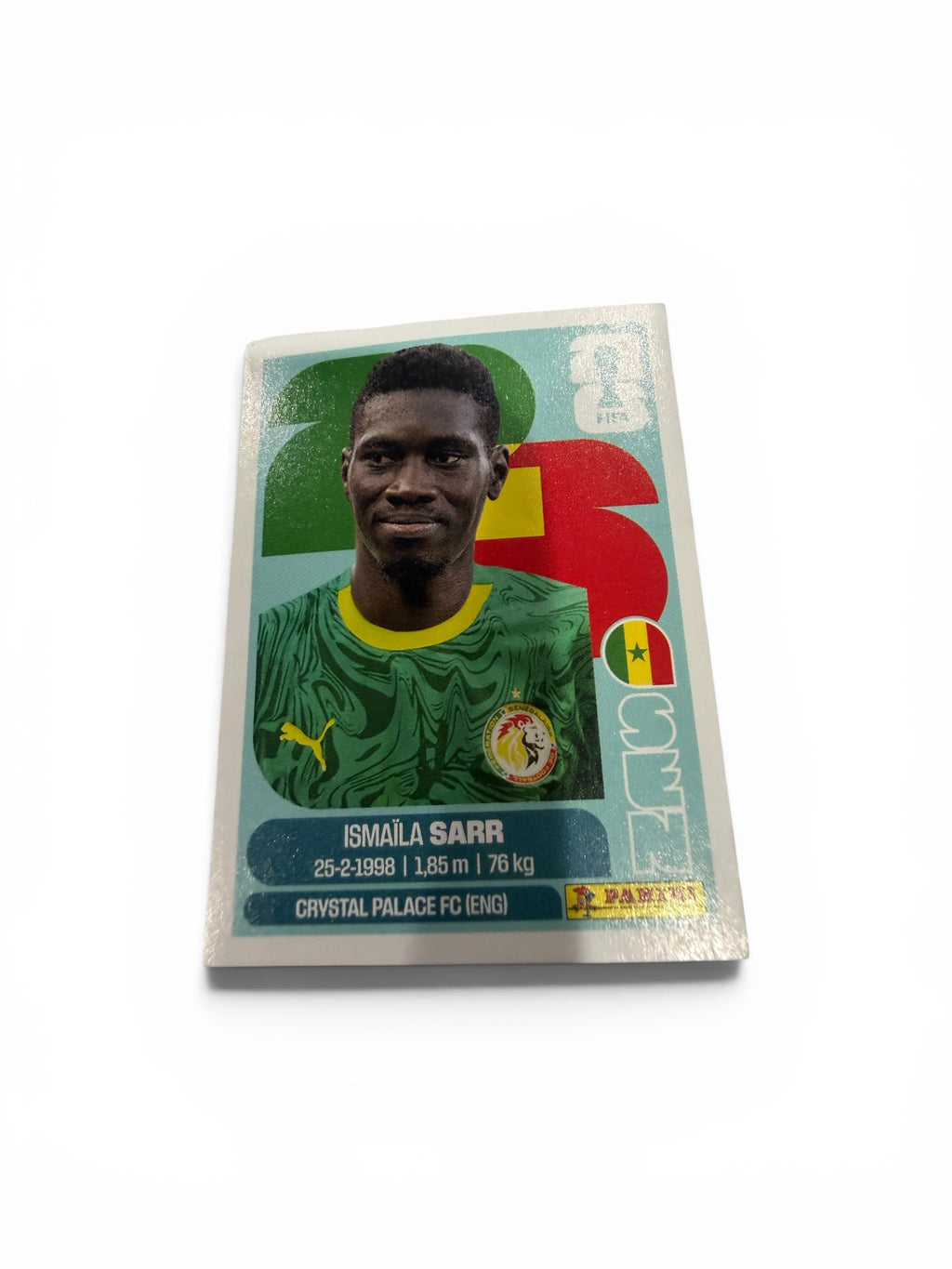 Ismaïla Sarr SEN 16 | Senegal | Panini FIFA World Cup 2026 Official Sticker