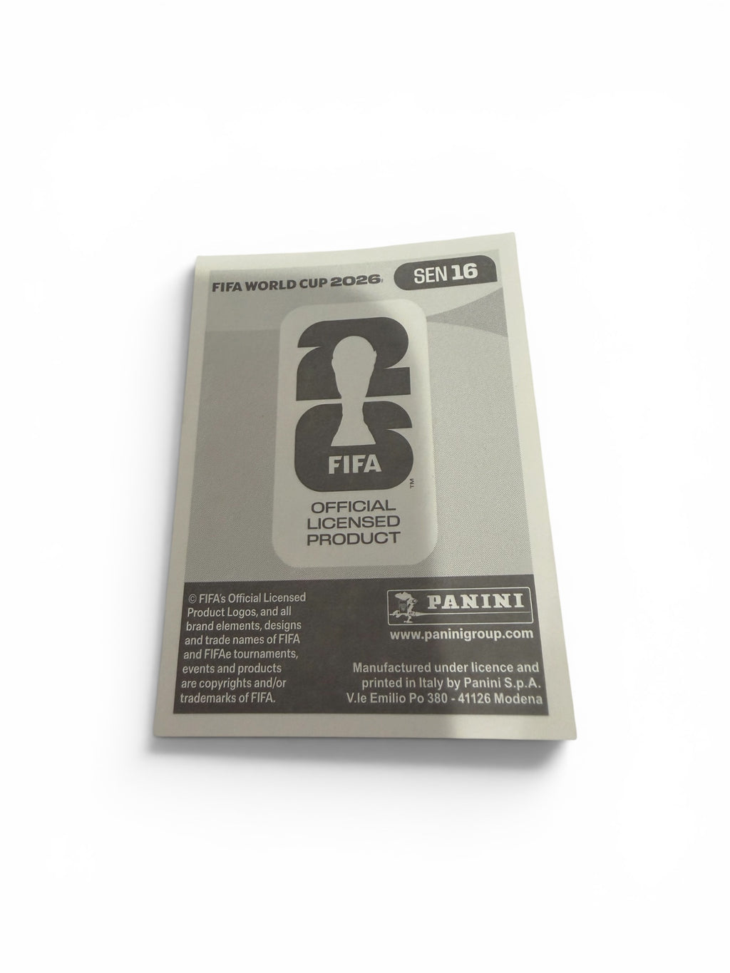 Ismaïla Sarr SEN 16 | Senegal | Panini FIFA World Cup 2026 Official Sticker