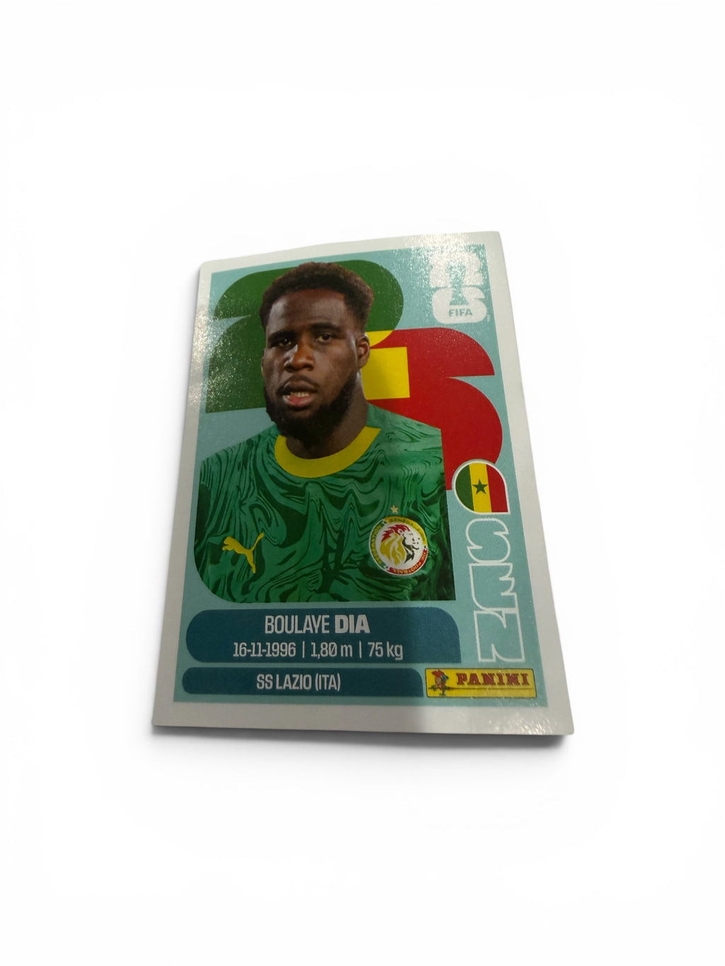 Boulaye Dia SEN 17 | Senegal | Panini FIFA World Cup 2026 Official Sticker