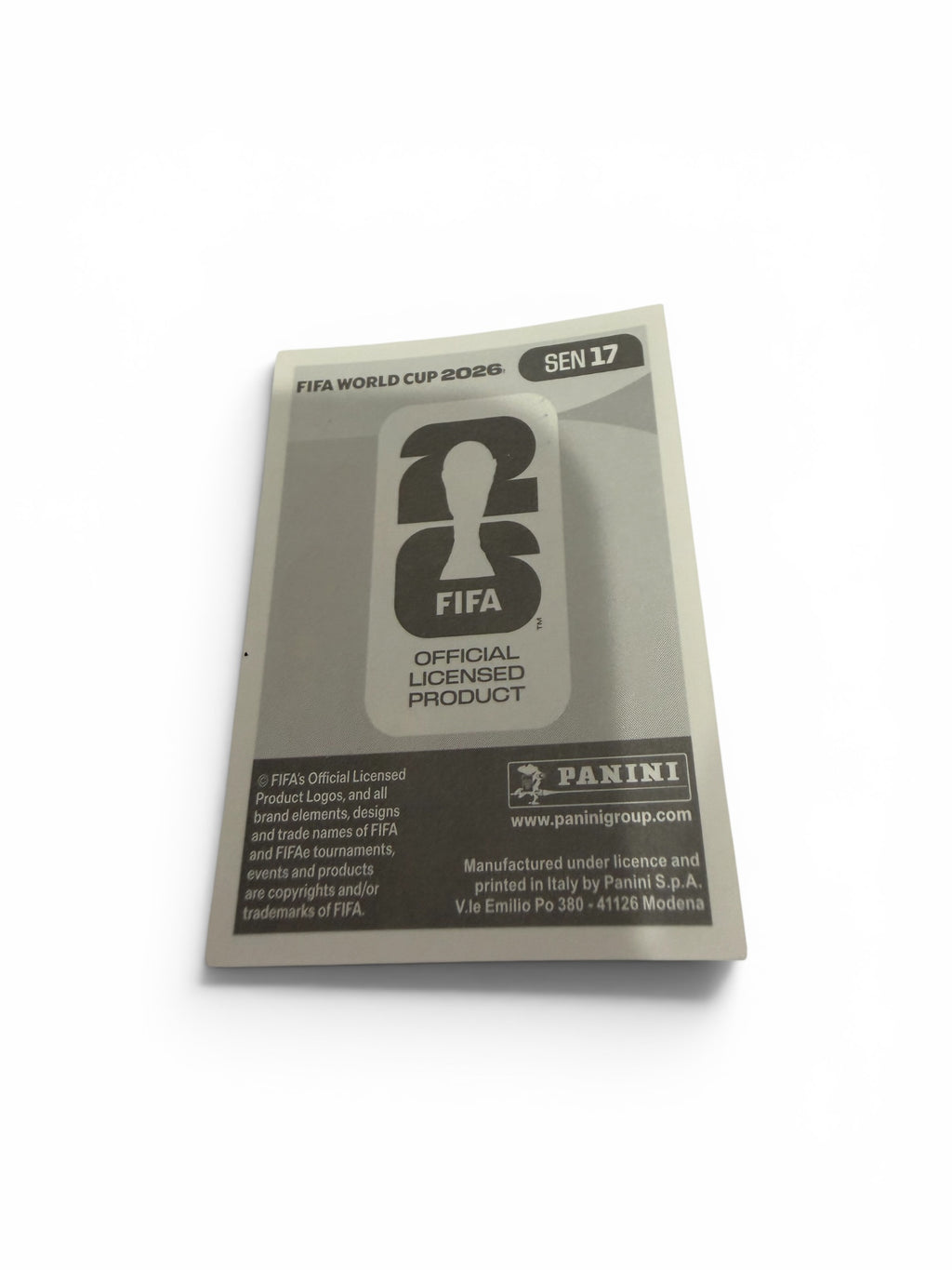 Boulaye Dia SEN 17 | Senegal | Panini FIFA World Cup 2026 Official Sticker