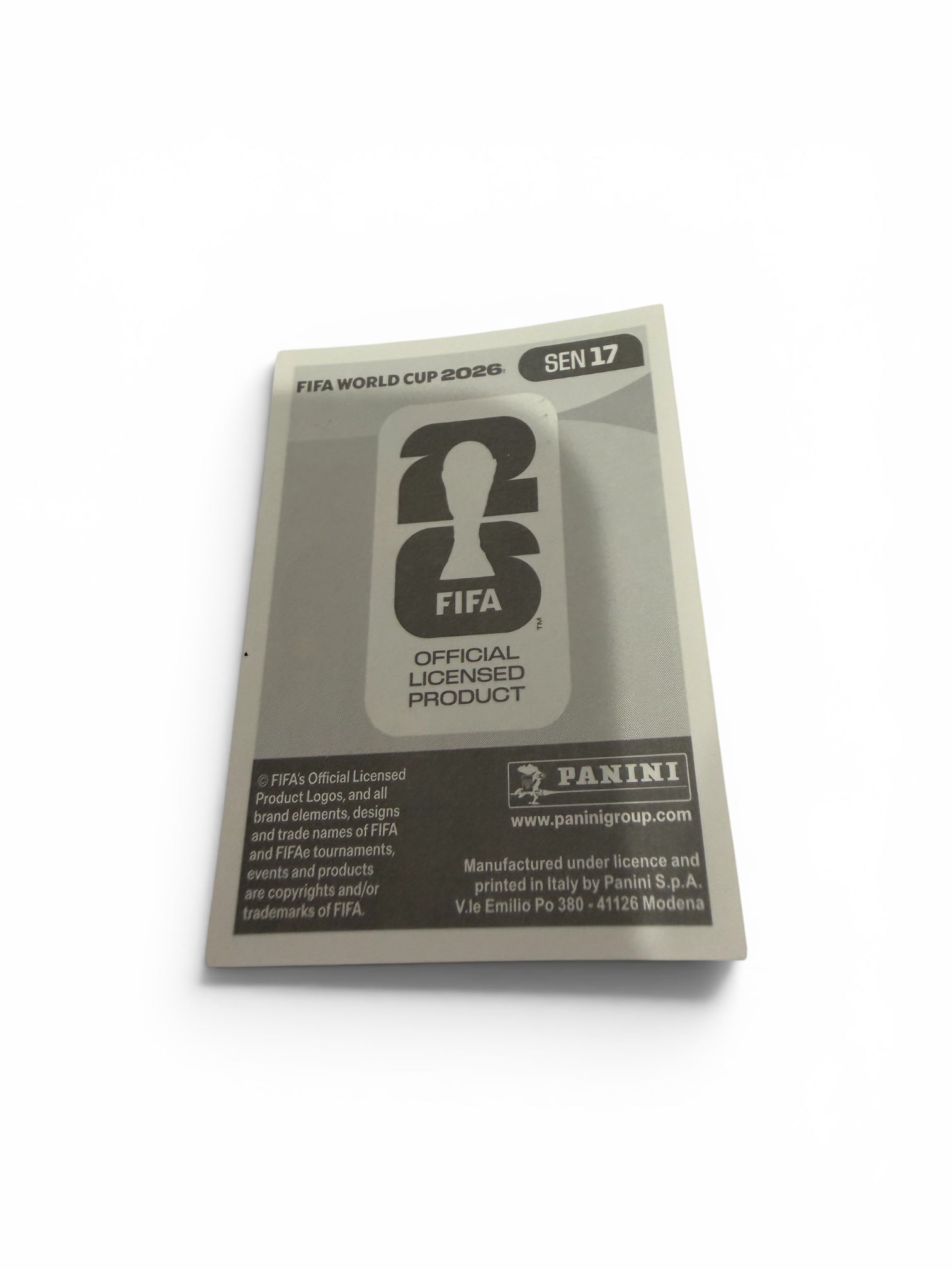 Boulaye Dia SEN 17 | Senegal | Panini FIFA World Cup 2026 Official Sticker