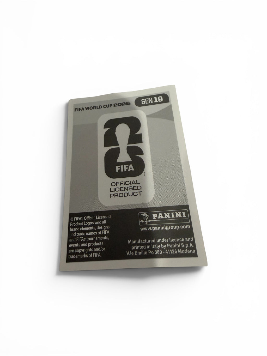 Nicolas Jackson SEN 19 | Senegal | Panini FIFA World Cup 2026 Sticker