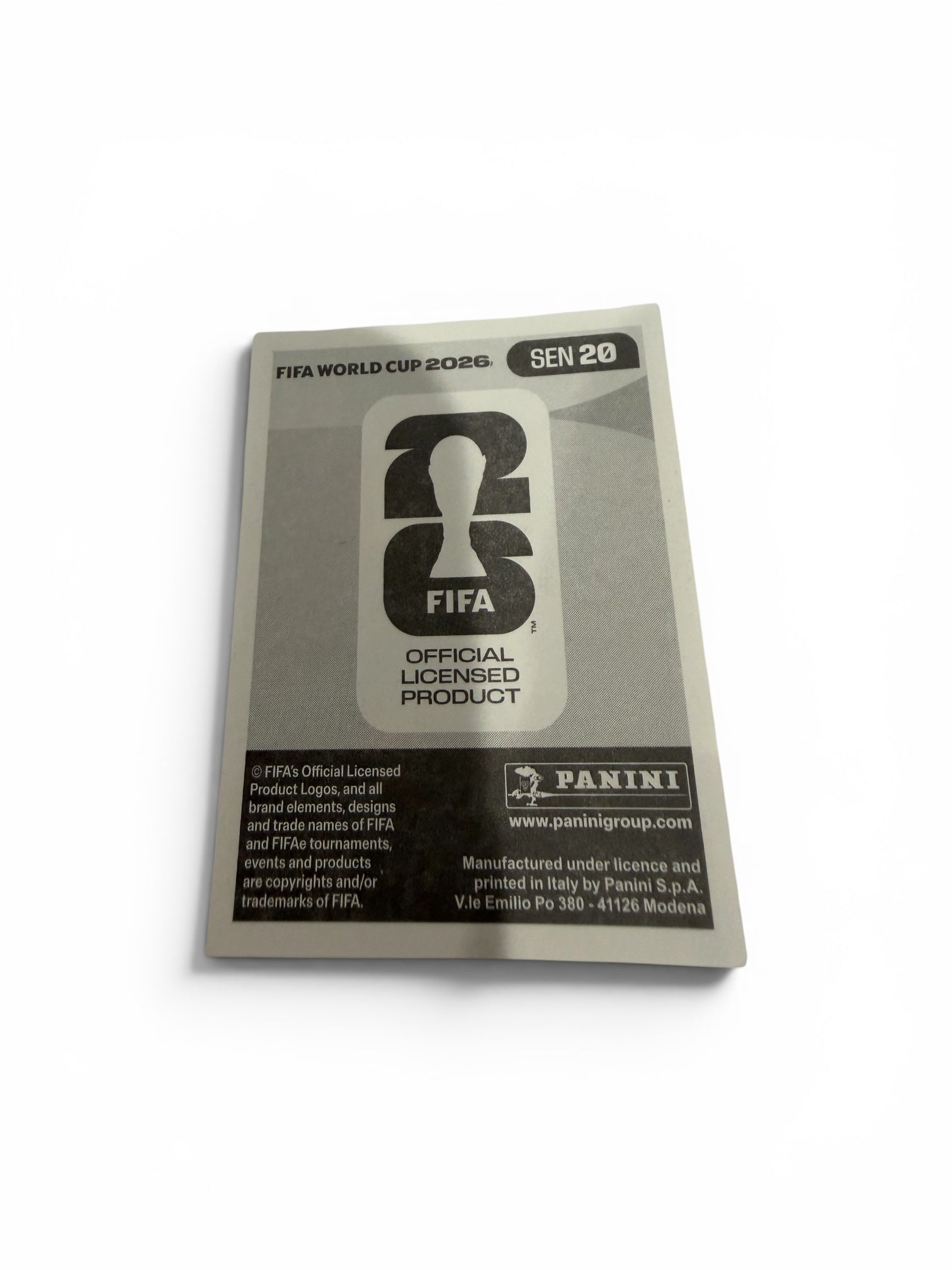 2026 Panini FIFA World Cup Krépin Diatta Senegal SEN 20 Official Sticker | AS Monaco