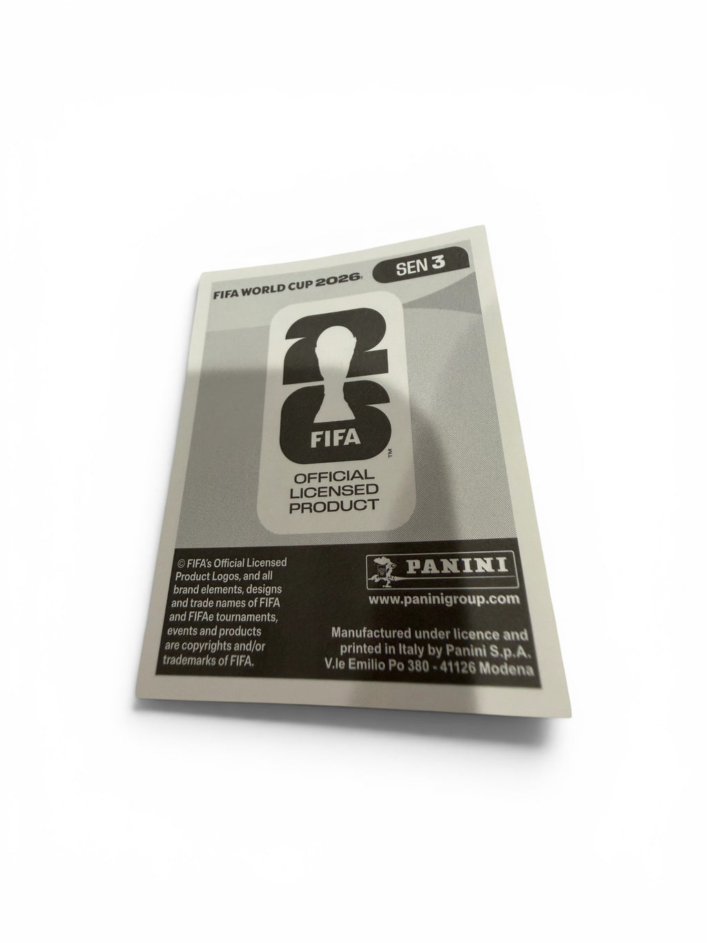 Yehvann Diouf SEN 3 | Senegal Goalkeeper | Panini FIFA World Cup 2026 Official Sticker