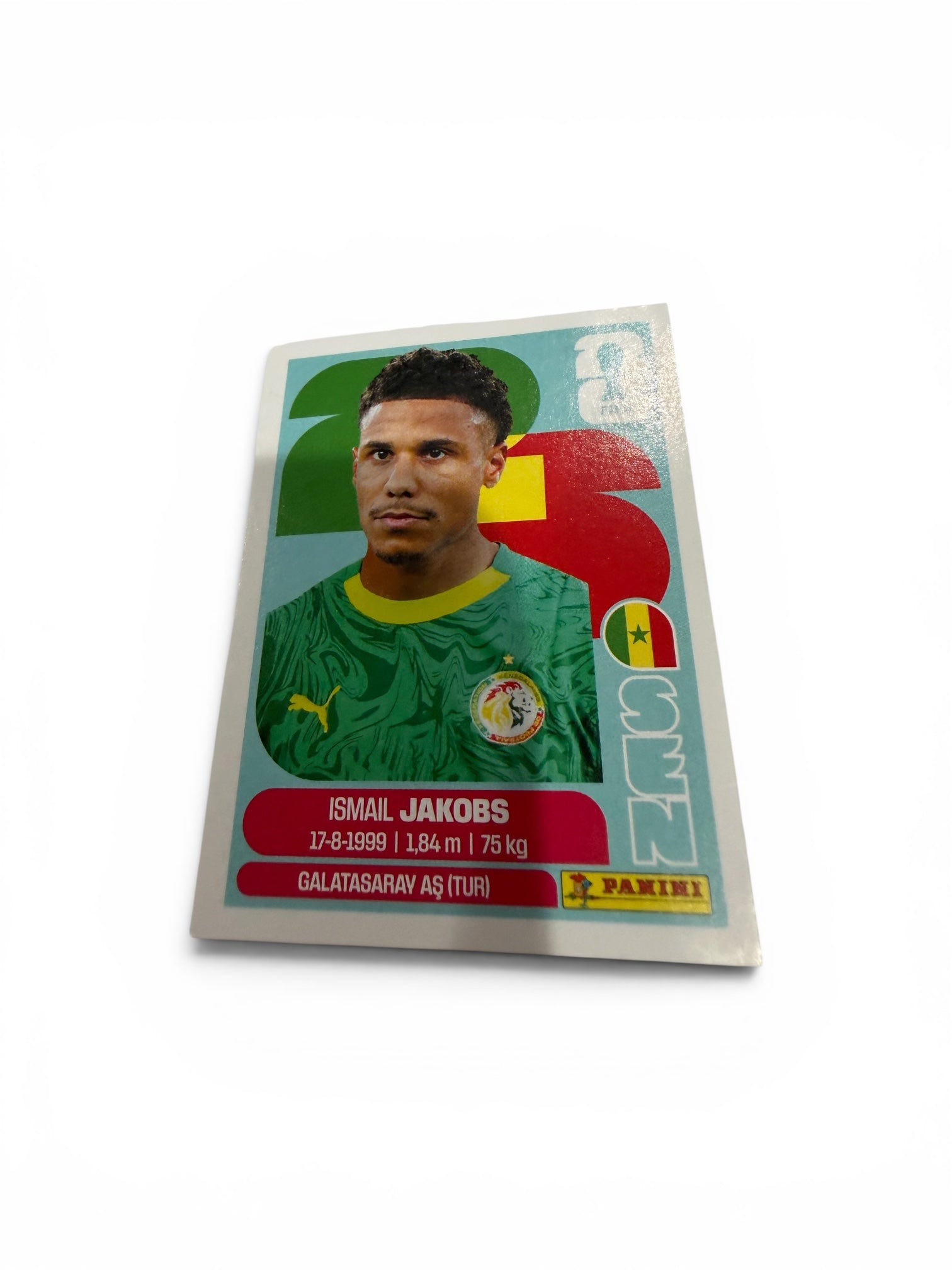Ismail Jakobs SEN 6 | Senegal | Panini FIFA World Cup 2026 Official Sticker