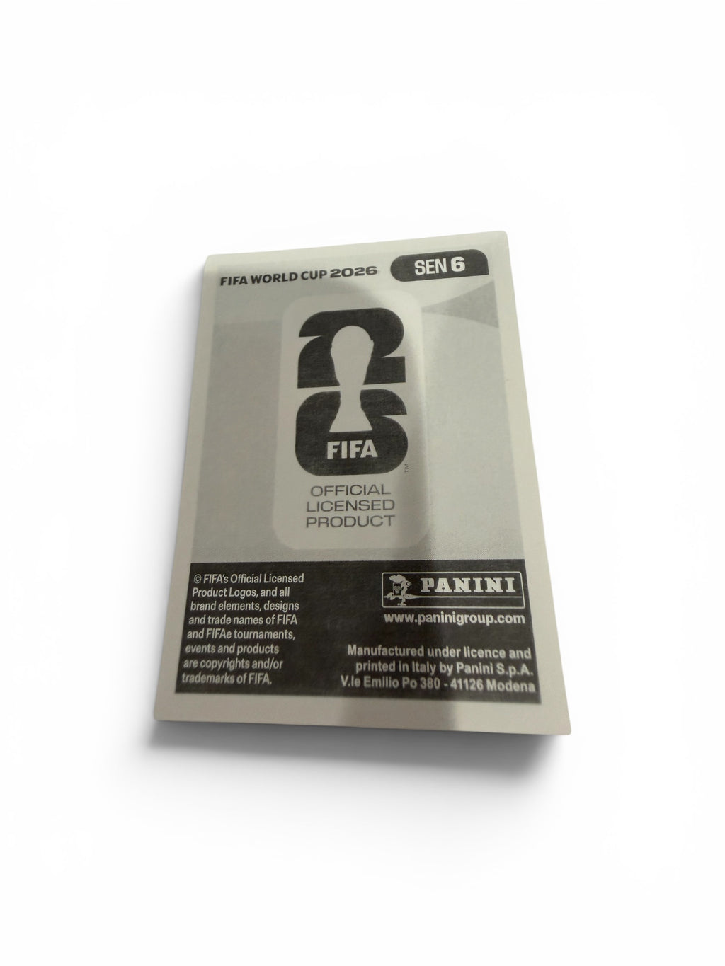 Ismail Jakobs SEN 6 | Senegal | Panini FIFA World Cup 2026 Official Sticker