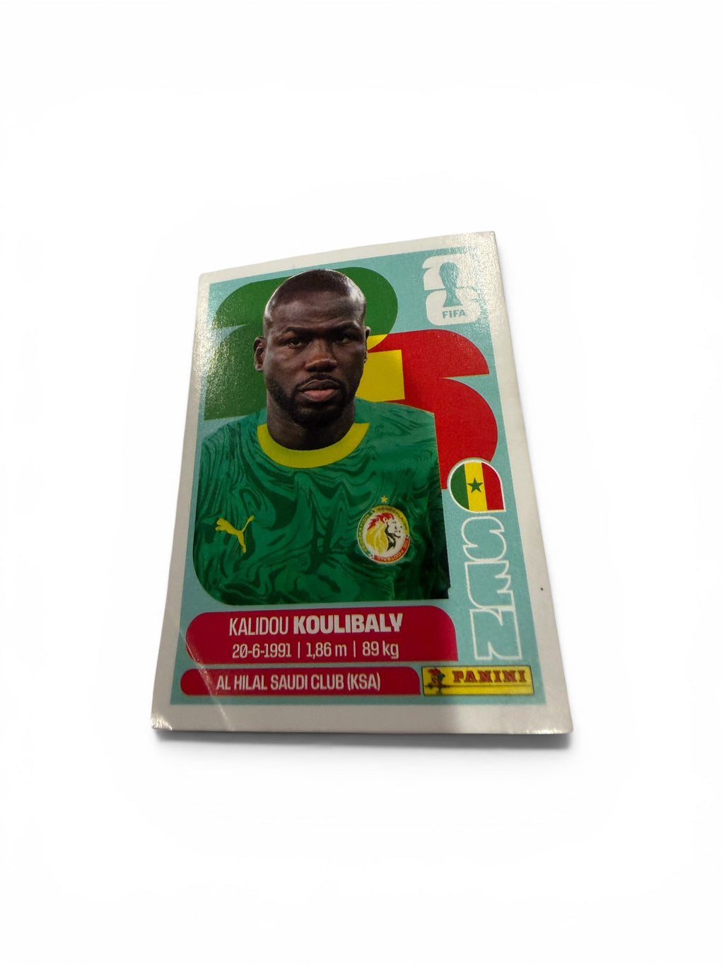 Kalidou Koulibaly SEN 8 | Senegal | Panini FIFA World Cup 2026 Official Sticker