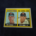 1967 Topps #459 Senators Rookie Stars Dick Bosman Pete Craig Vintage Baseball Card MLB