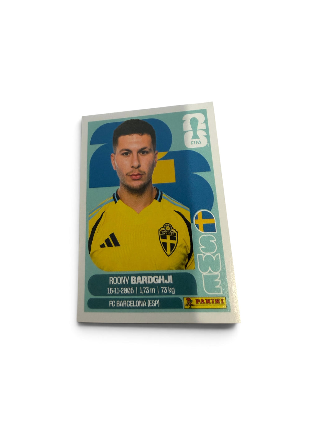 2026 Panini FIFA World Cup Rooney Bardghji SWE16 Sweden Sticker – FC Barcelona
