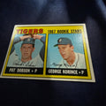 1967 Topps #526 Tigers Rookie Stars Pat Dobson George Korince Vintage Baseball Card