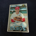 1967 Topps #485 Tim McCarver St. Louis Cardinals Vintage Baseball Card World Series Champion