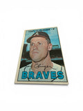 1967 Topps #490 Tony Cloninger Atlanta Braves Vintage Baseball Card MLB Pitcher