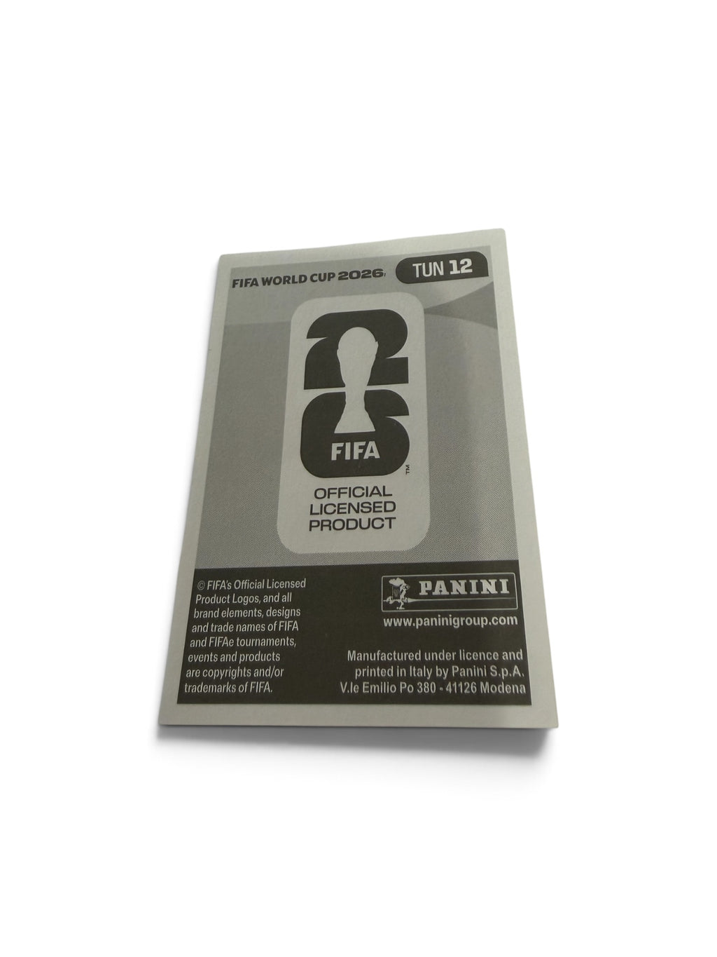 2026 Panini FIFA World Cup Mohamed Ali Ben Romdhane #TUN12 Official Tunisia Sticker – Al Ahly FC