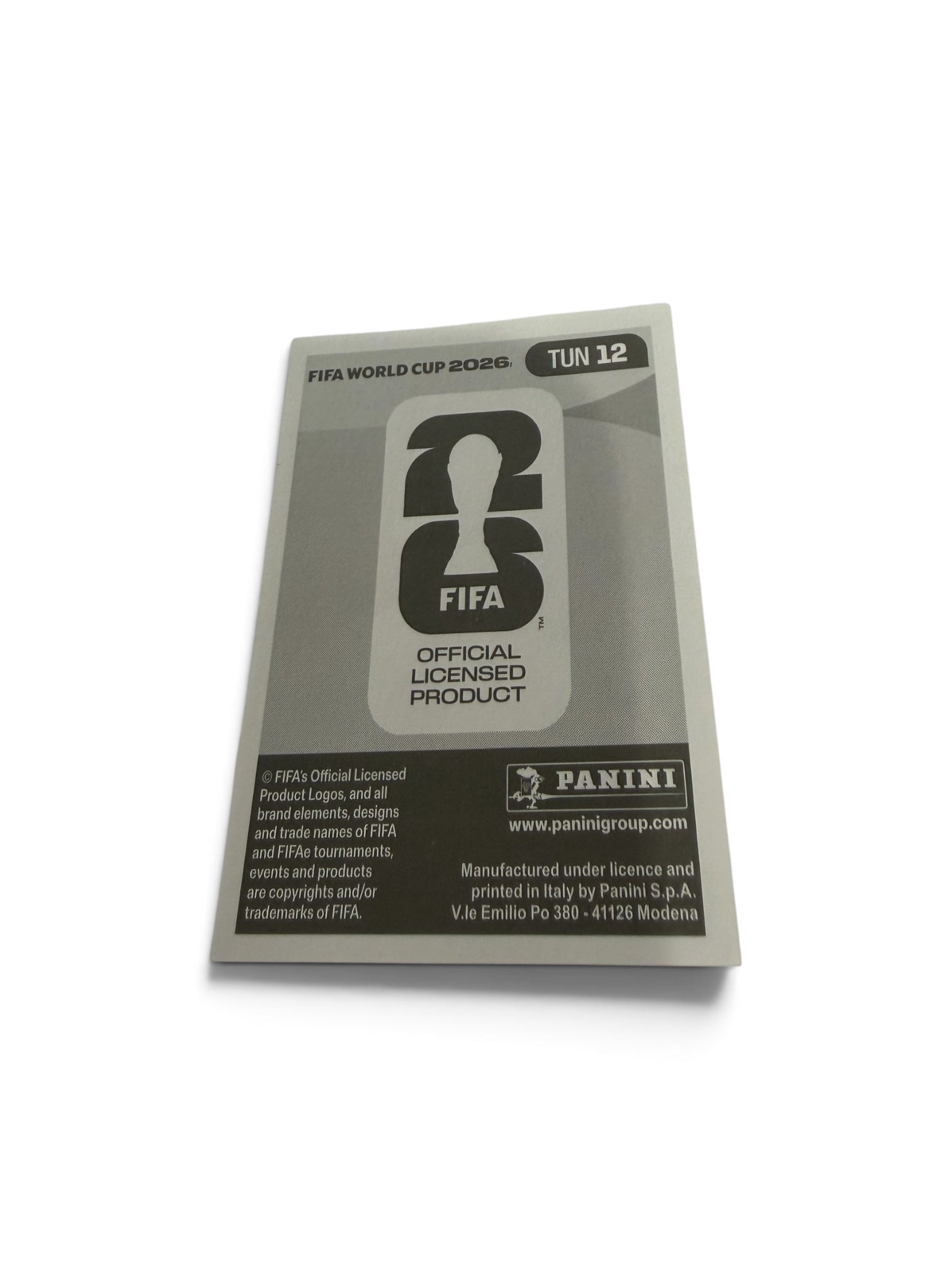 2026 Panini FIFA World Cup Mohamed Ali Ben Romdhane #TUN12 Official Tunisia Sticker – Al Ahly FC