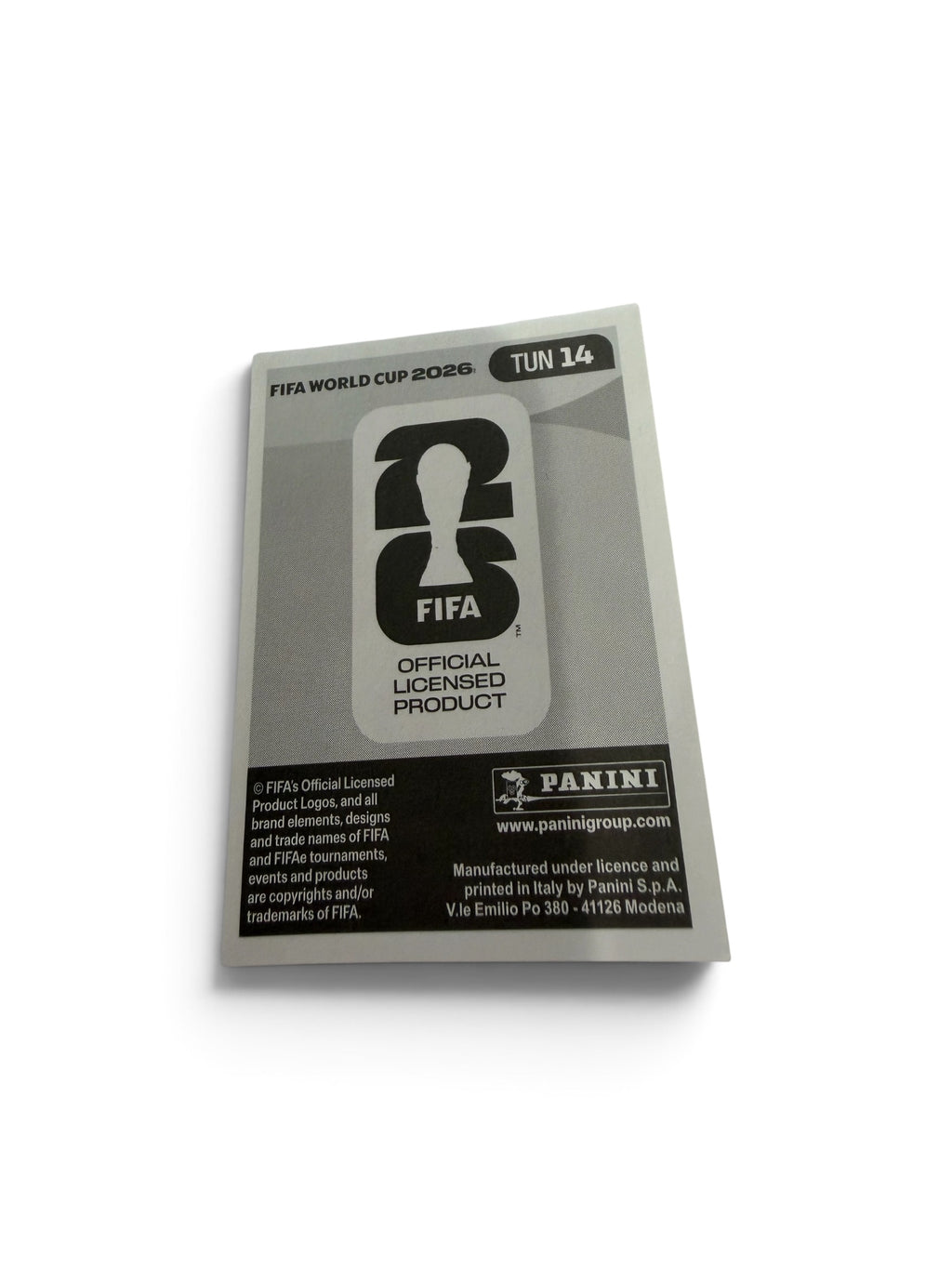 2026 Panini FIFA World Cup Hannibal Mejbri #TUN14 Tunisia Official Sticker – Burnley FC
