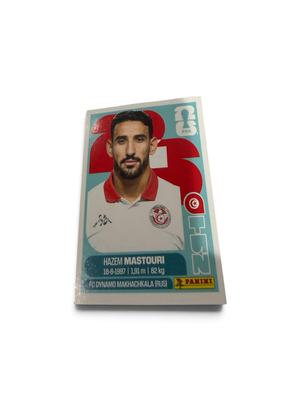 2026 Panini FIFA World Cup Hazem Mastouri TUN17 Tunisia Official Sticker