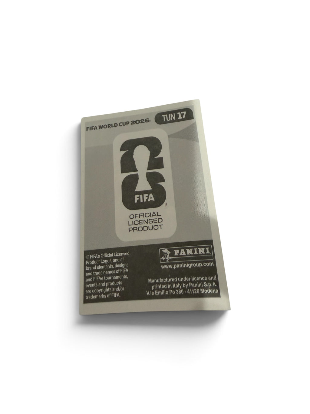 2026 Panini FIFA World Cup Hazem Mastouri TUN17 Tunisia Official Sticker