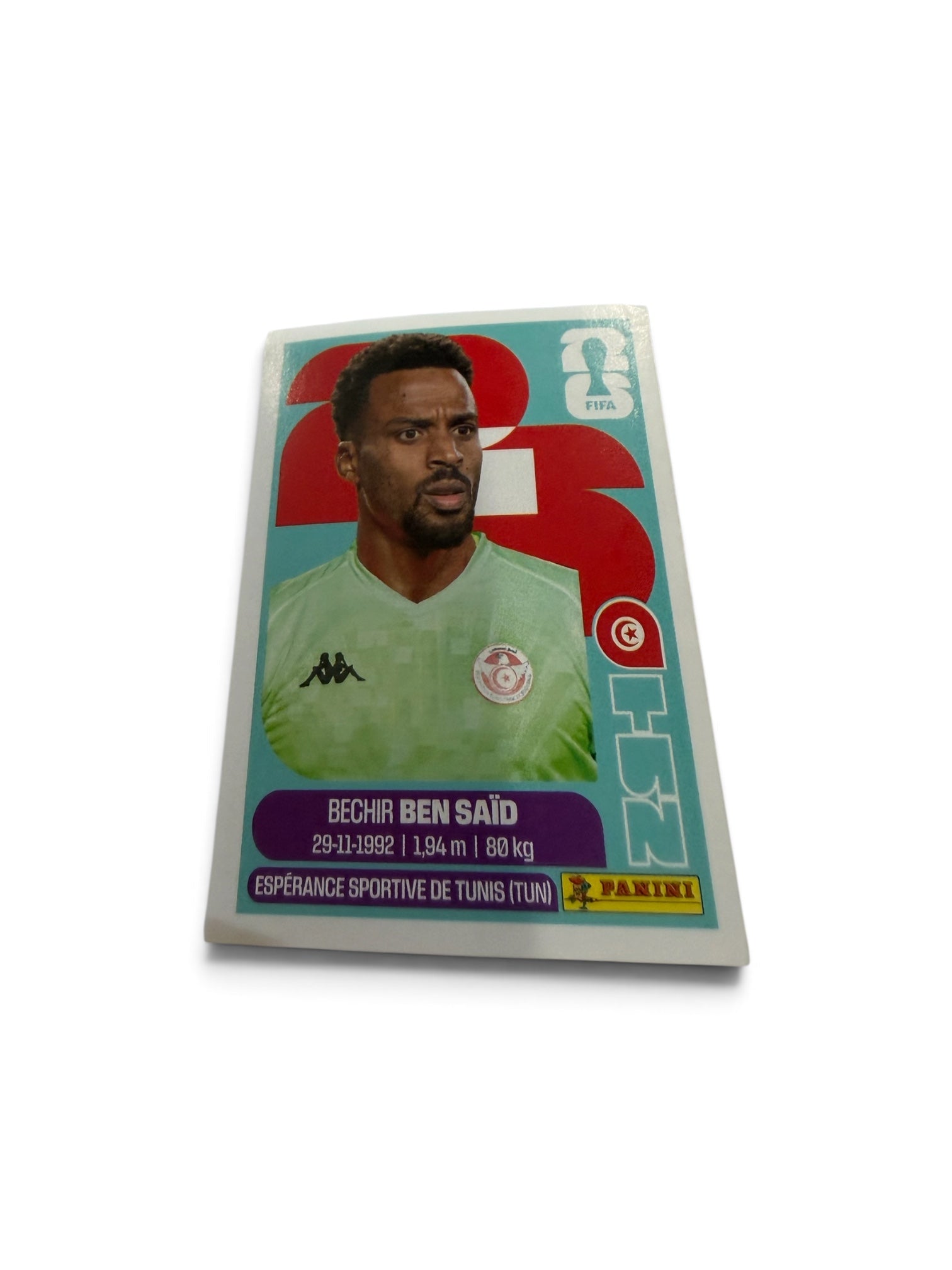2026 Panini FIFA World Cup Bechir Ben Saïd TUN2 Tunisia Sticker – Espérance Sportive de Tunis – Official FIFA Licensed
