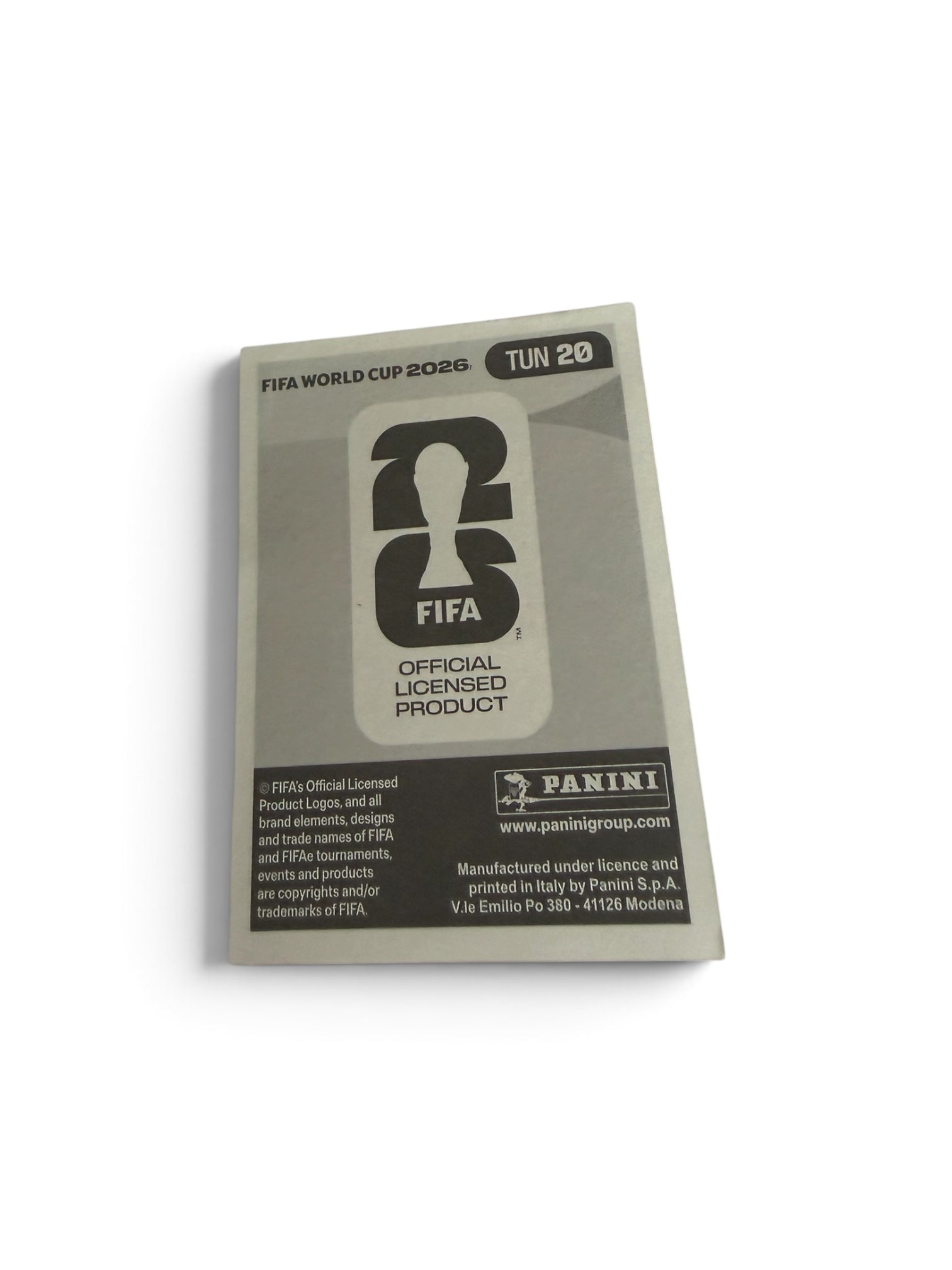 2026 Panini FIFA World Cup Naïm Sliti #TUN20 Tunisia Official Sticker | White Border | Al-Shamal SC