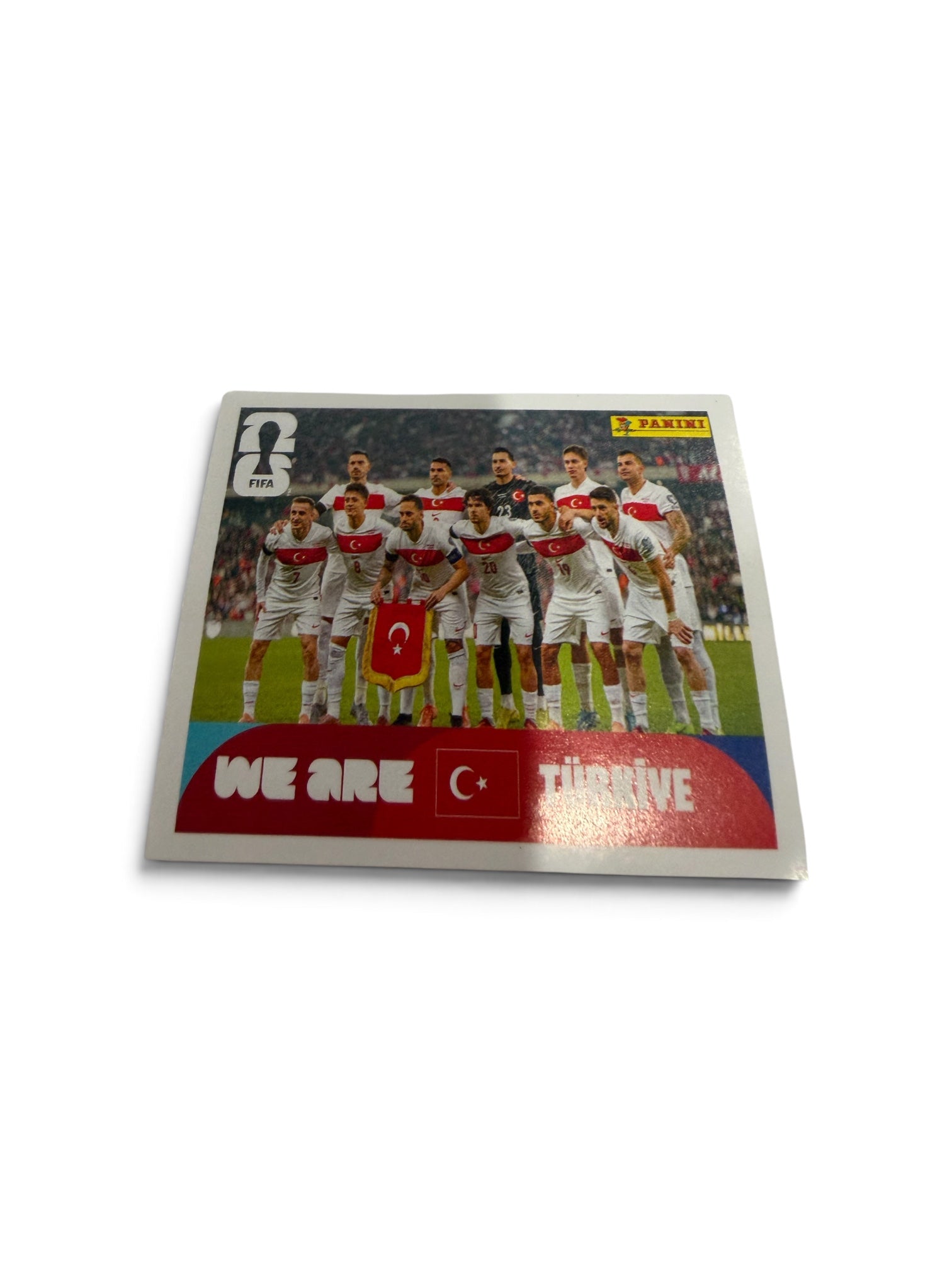 2026 Panini FIFA World Cup Türkiye National Team Photo TUR 13 Turkey Soccer Sticker