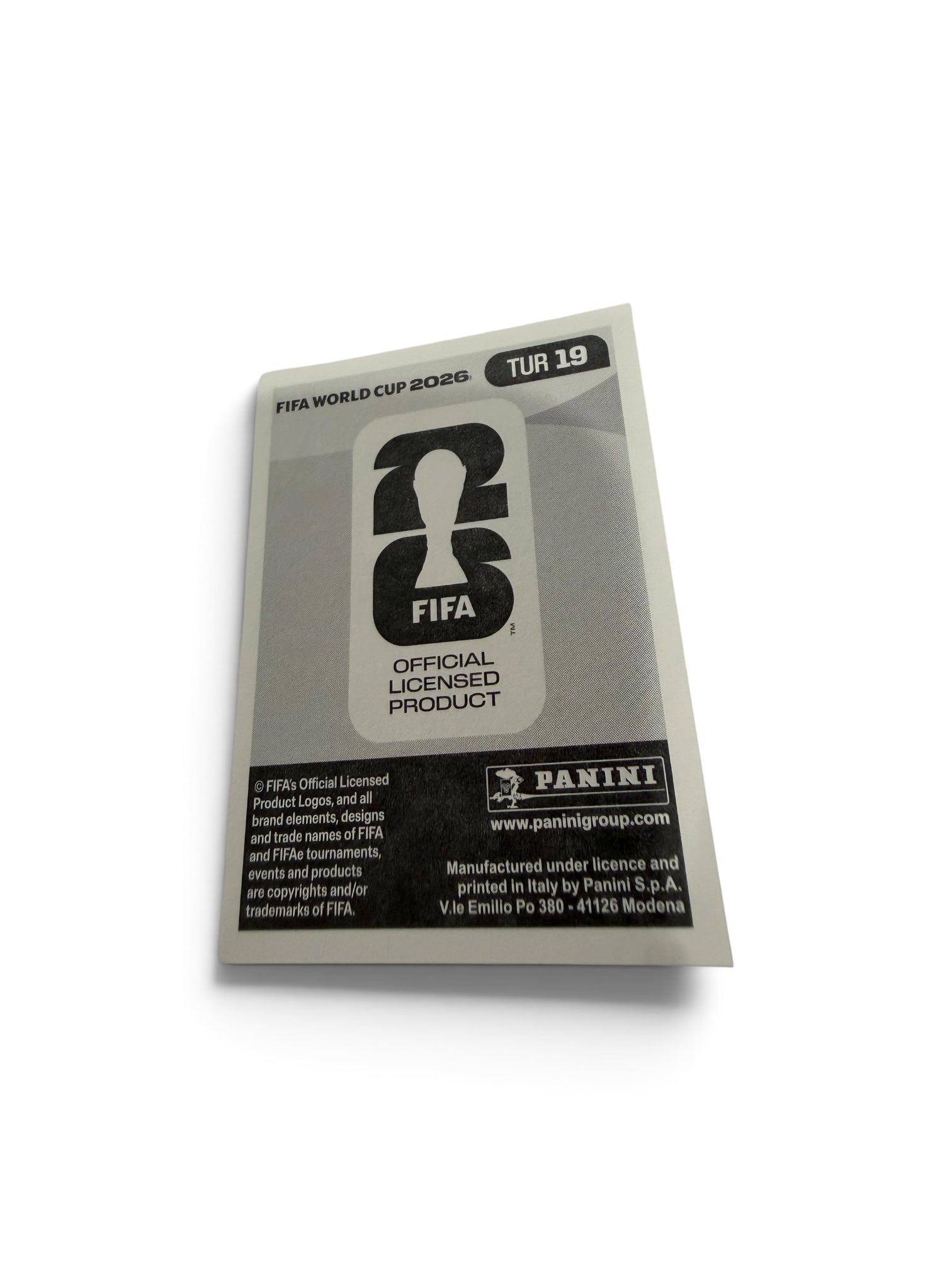 2026 Panini FIFA World Cup Kerem Aktürkoğlu Turkey TUR 19 Sticker