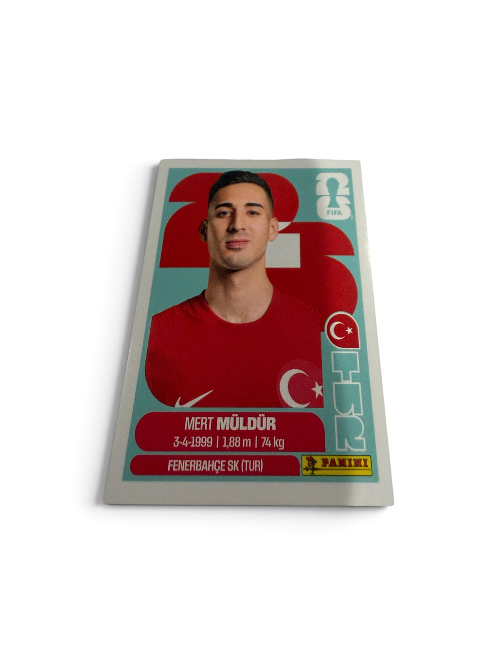 2026 Panini FIFA World Cup Mert Müldür TUR 3 Türkiye Soccer Sticker
