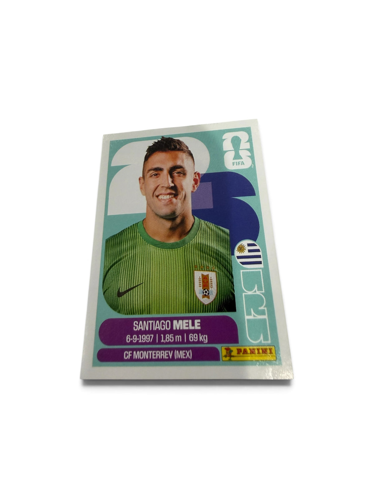 Santiago Mele #URU3 | Uruguay | Panini FIFA World Cup 2026 Sticker | CF Monterrey