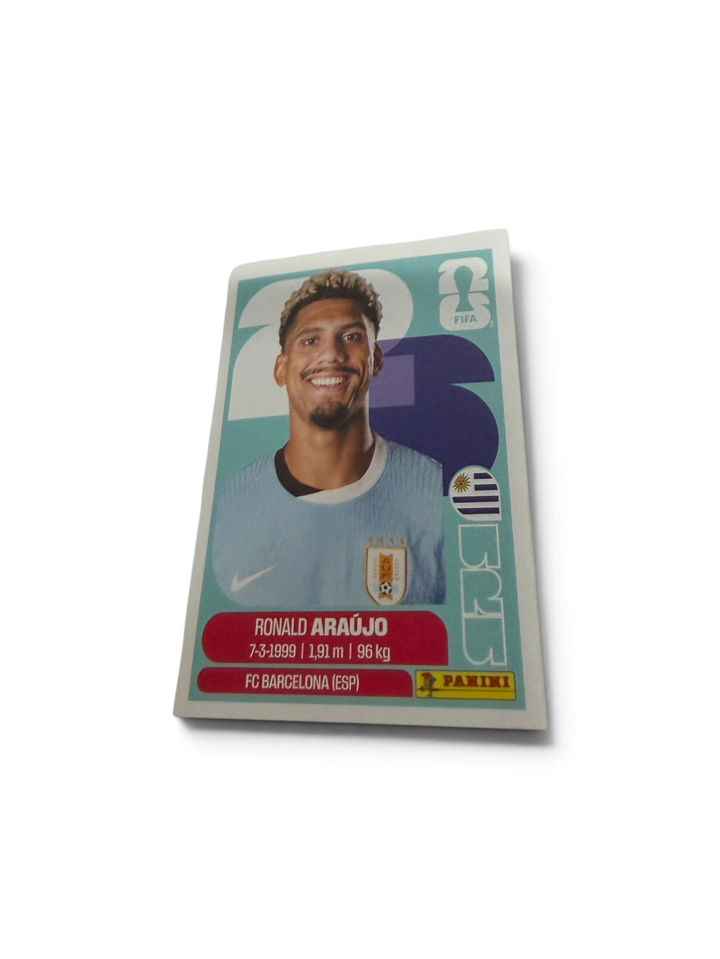 Ronald Araújo #URU4 | Uruguay | Panini FIFA World Cup 2026 Sticker | FC Barcelona |