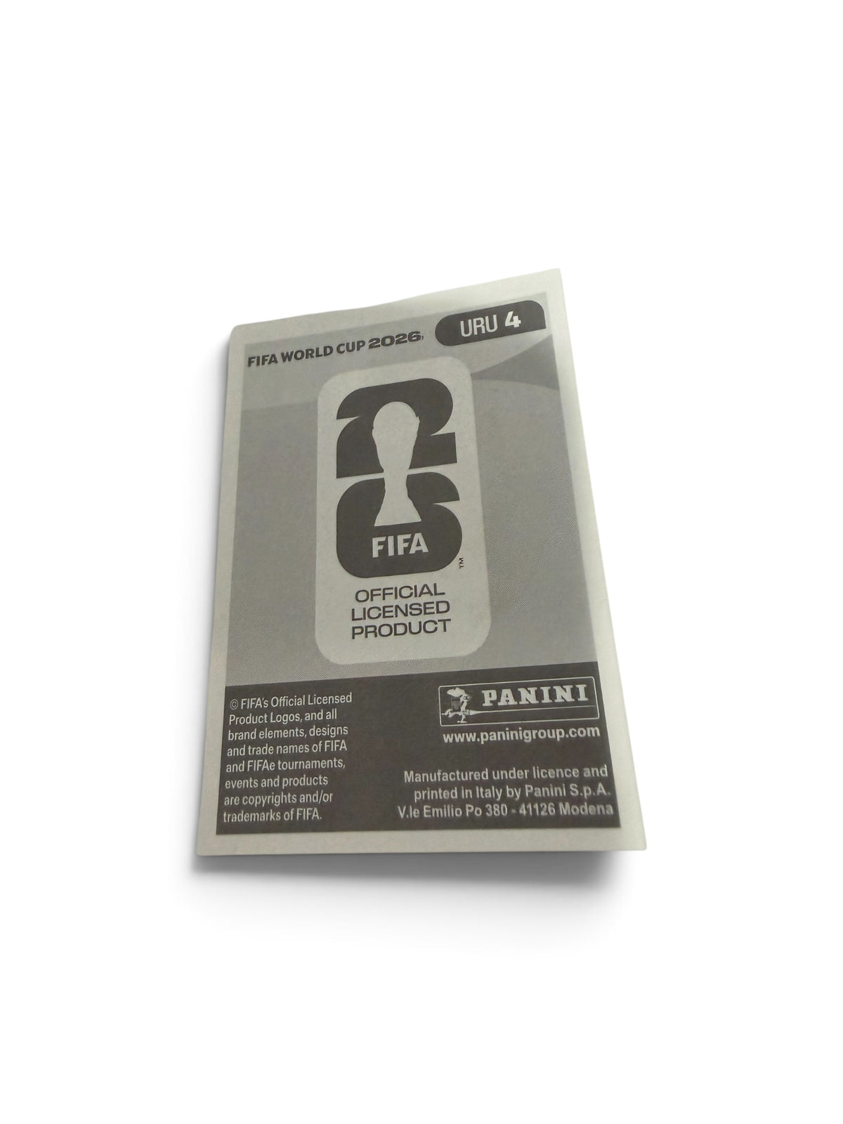 Ronald Araújo #URU4 | Uruguay | Panini FIFA World Cup 2026 Sticker | FC Barcelona |