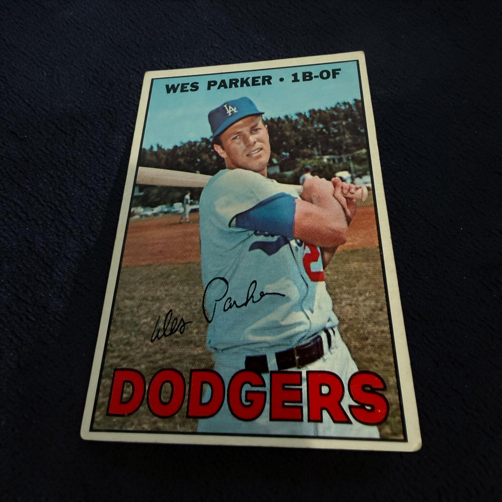 1967 Topps #218 Wes Parker Los Angeles Dodgers Vintage Baseball Card Gold Glove 1B