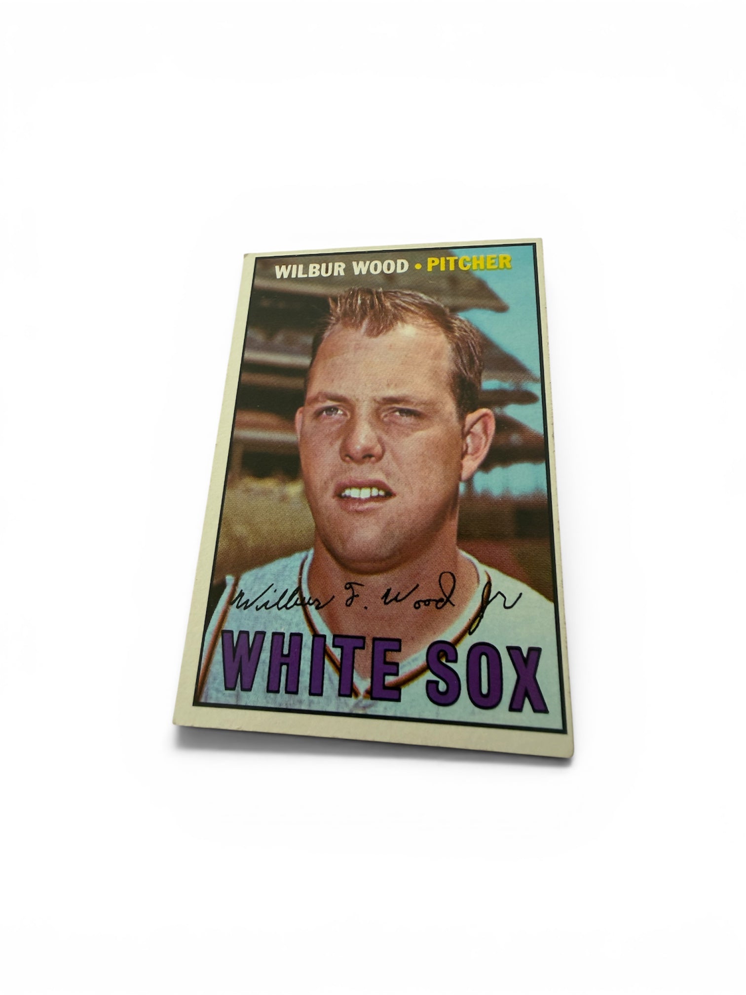1967 Topps #391 Wilbur Wood Chicago White Sox Vintage Baseball Card