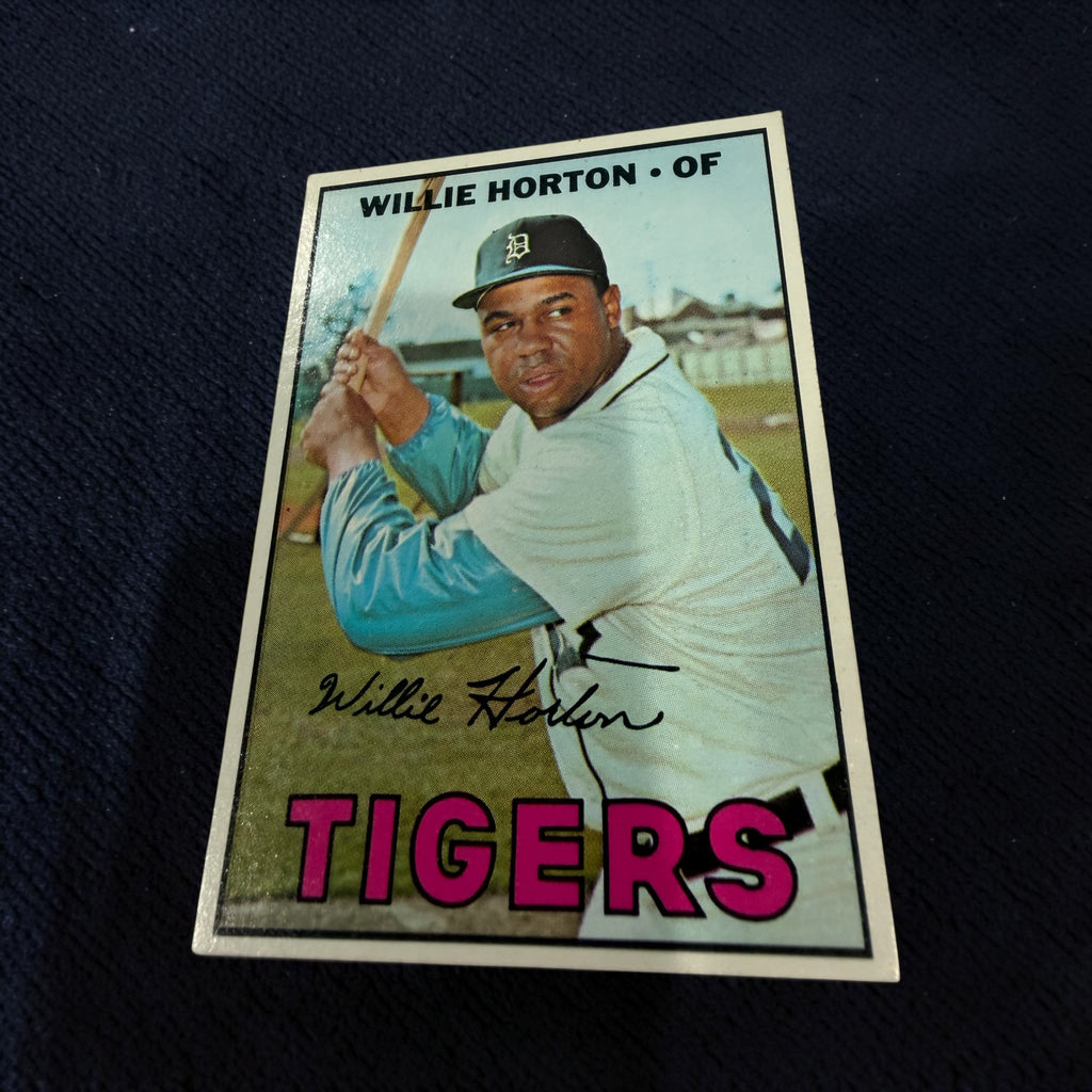 1967 Topps #465 Willie Horton Detroit Tigers Vintage Baseball Card MLB Original