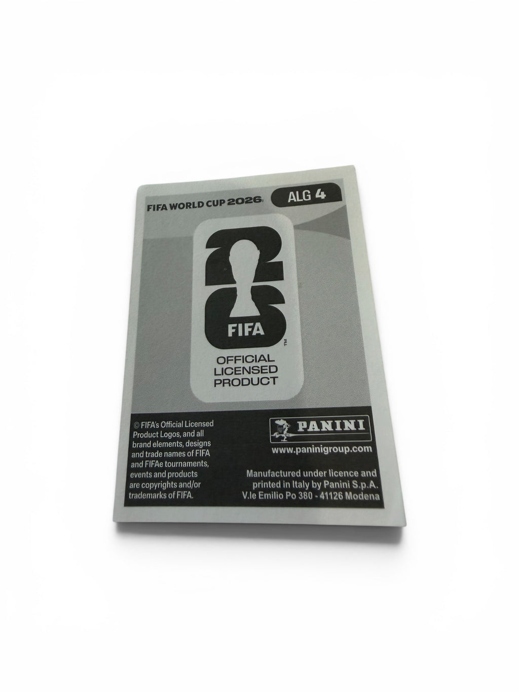 2026 Panini FIFA World Cup Youcef Atal ALG 4 Algeria Official Soccer Sticker