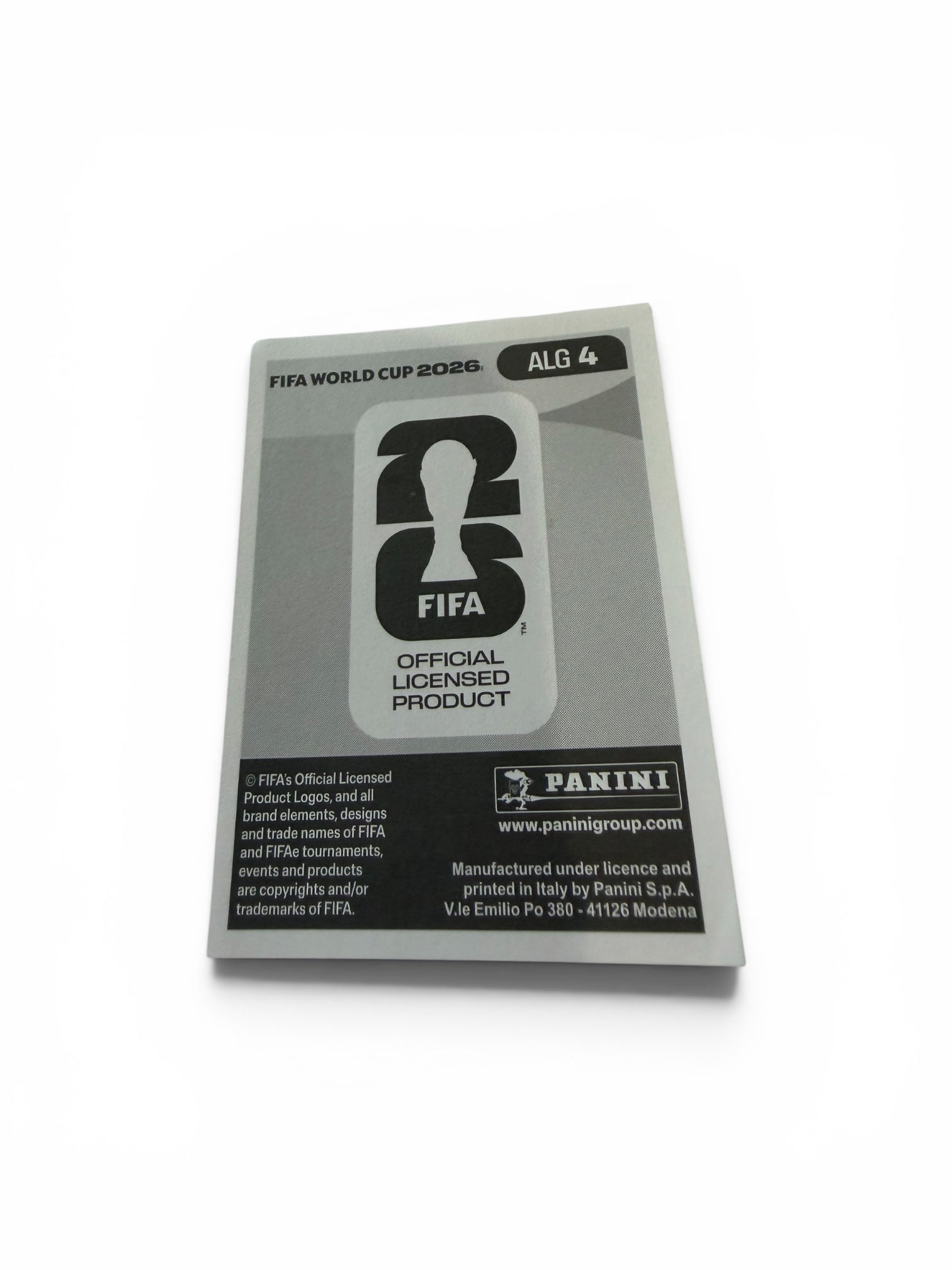 2026 Panini FIFA World Cup Youcef Atal ALG 4 Algeria Official Soccer Sticker