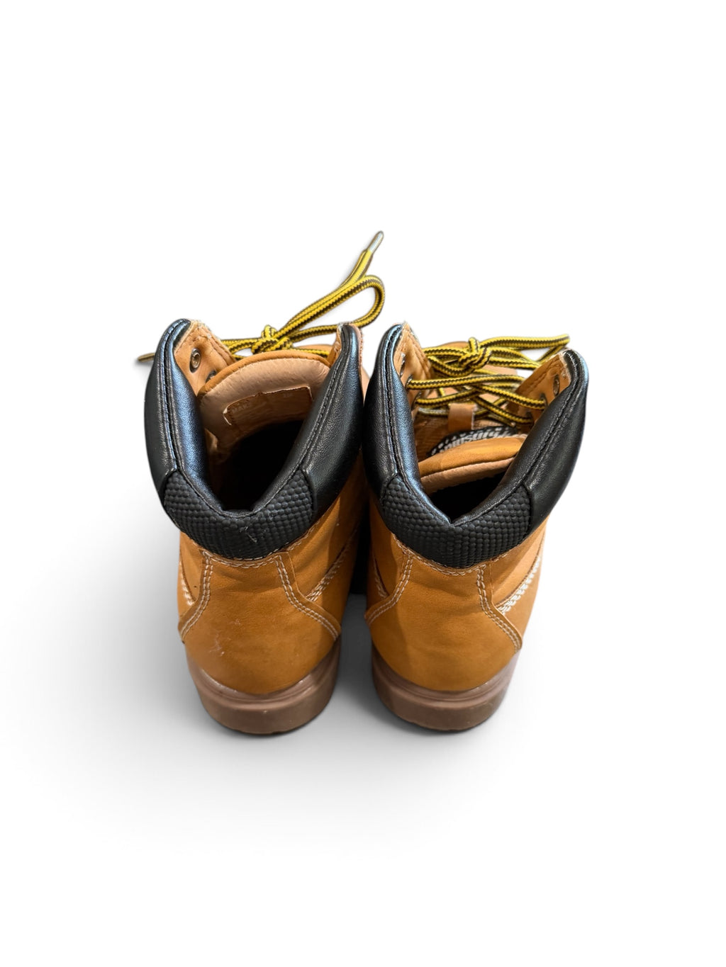 Boys Mak2 Thinsulate Insulated Wheat Lace-Up Work Boots – Size 2M