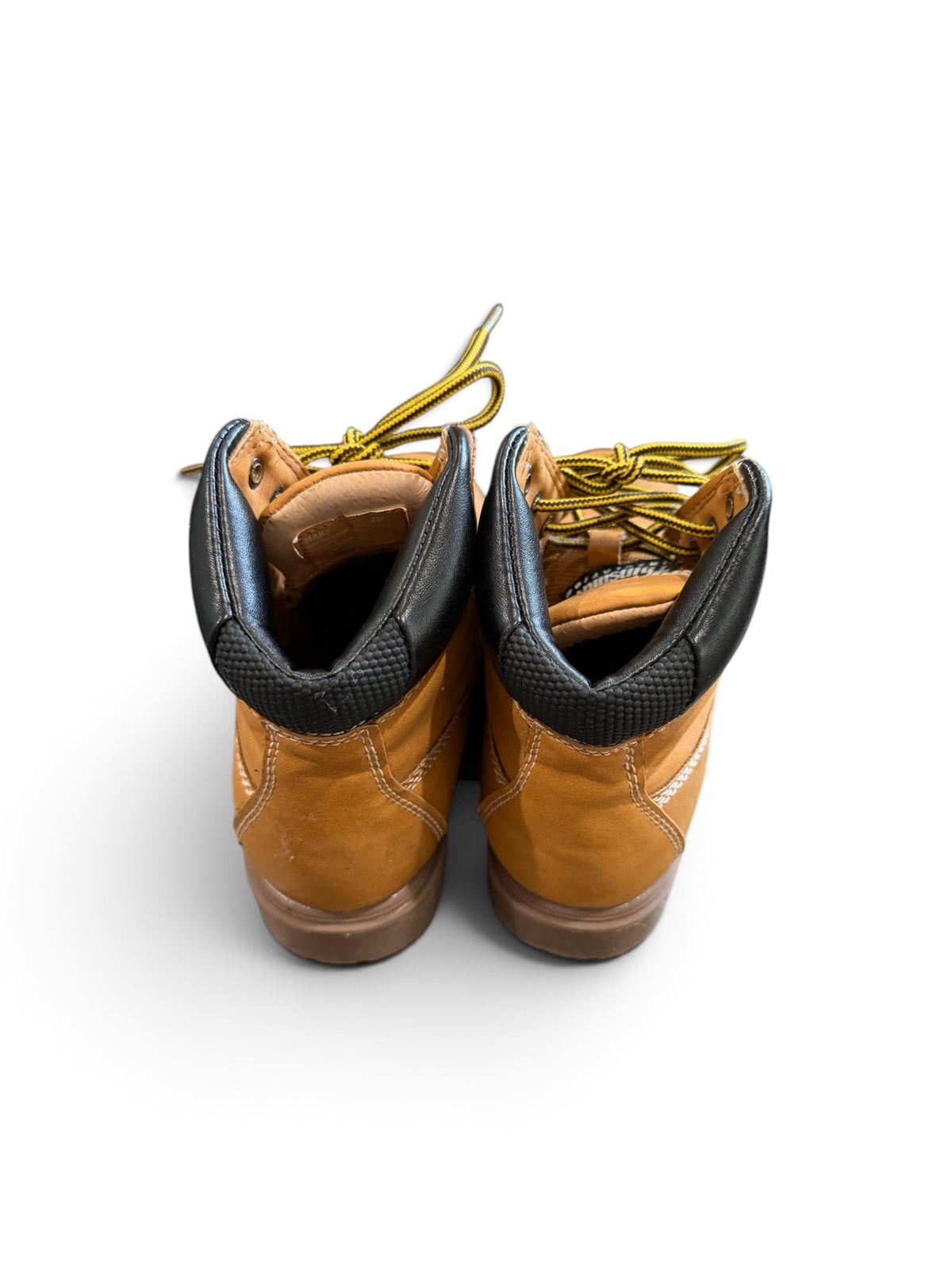 Boys Mak2 Thinsulate Insulated Wheat Lace-Up Work Boots – Size 2M