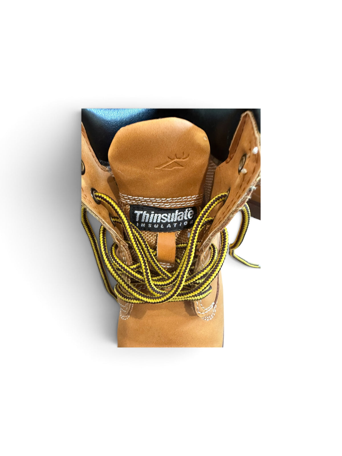 Boys Mak2 Thinsulate Insulated Wheat Lace-Up Work Boots – Size 2M