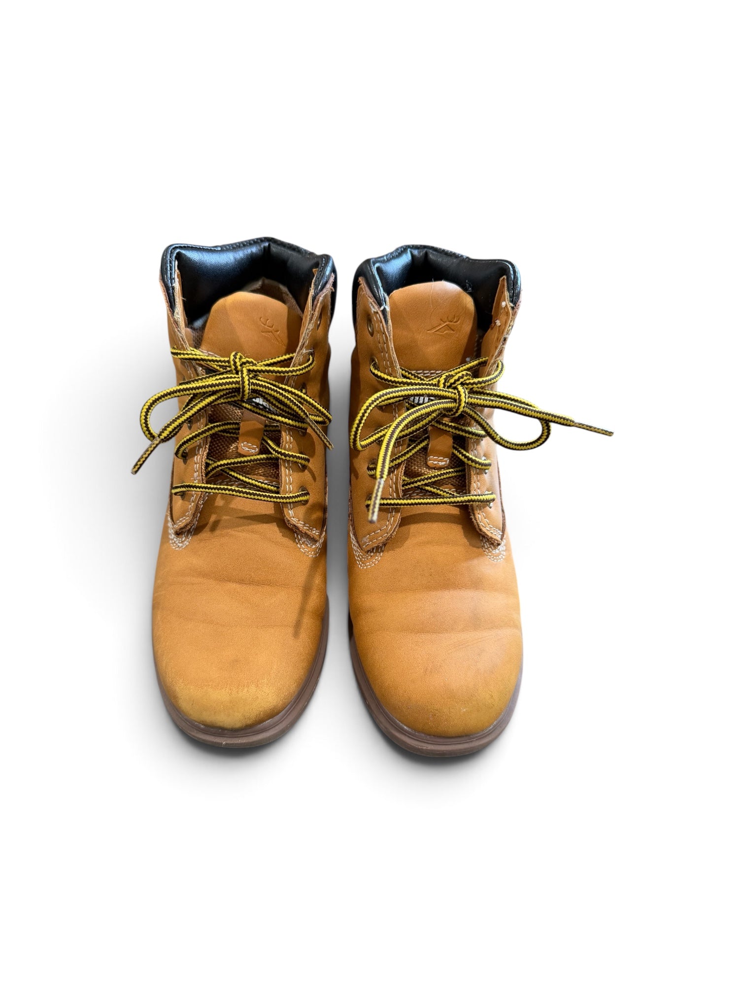 Boys Mak2 Thinsulate Insulated Wheat Lace-Up Work Boots – Size 2M